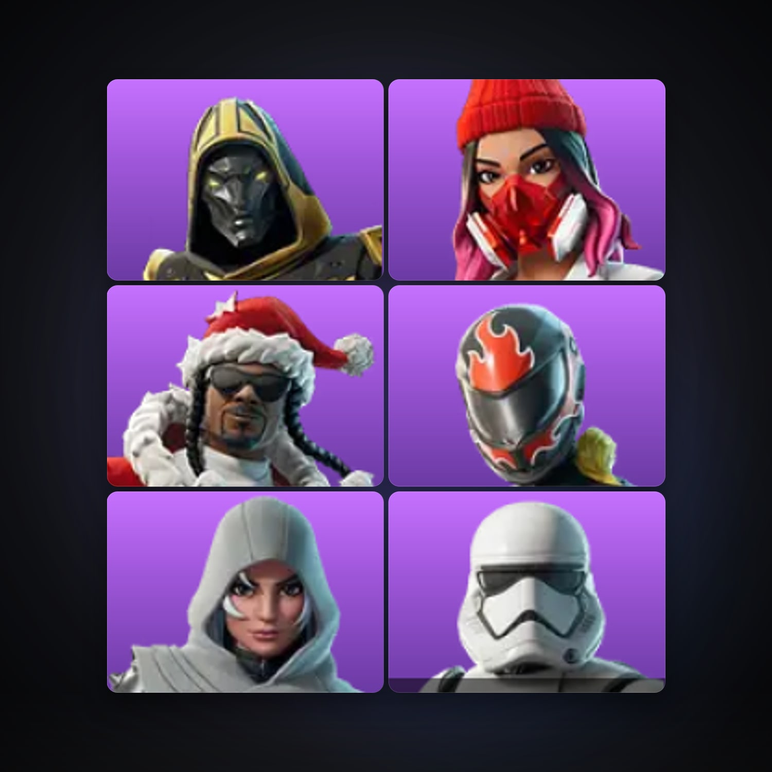 Fortnite | 6 Skins | 1.2K V-Bucks | Level 230 | 4 Wins — HabibiAccounts