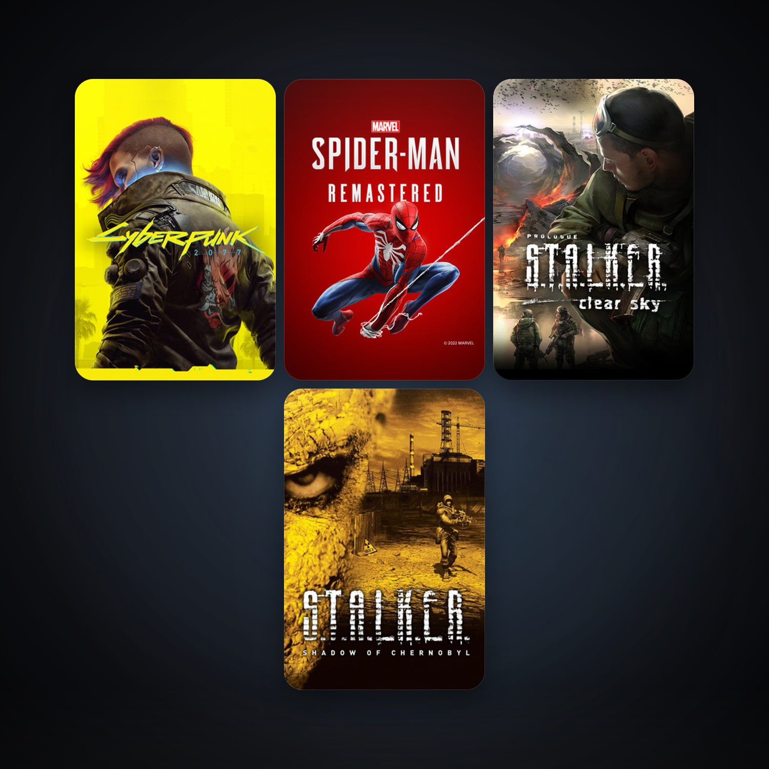 S.T.A.L.K.E.R.: Shadow of Chernobyl + S.T.A.L.K.E.R.: Clear Sky, 8 games, clean — HabibiAccounts
