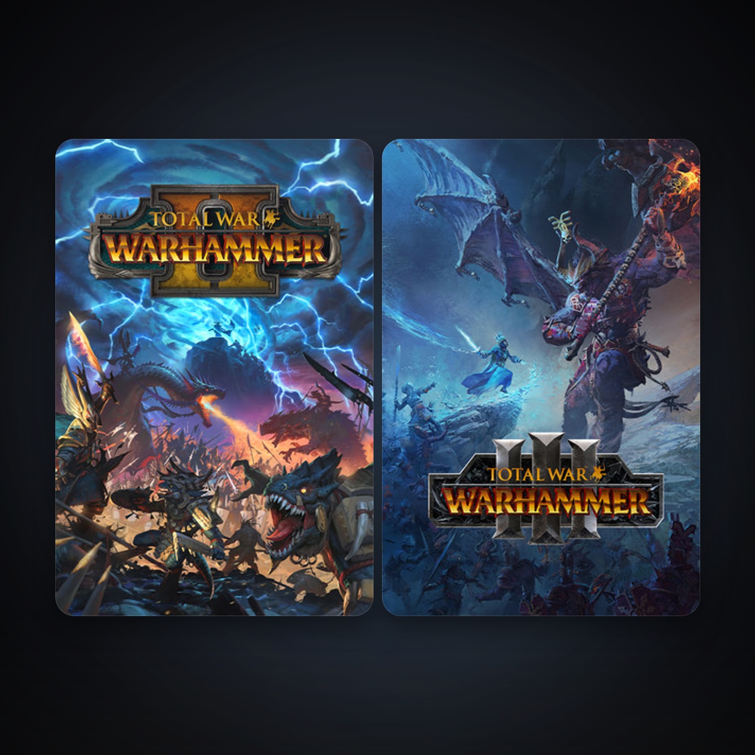 Total War: WARHAMMER II + Total War: WARHAMMER III, 3 games, clean — HabibiAccounts