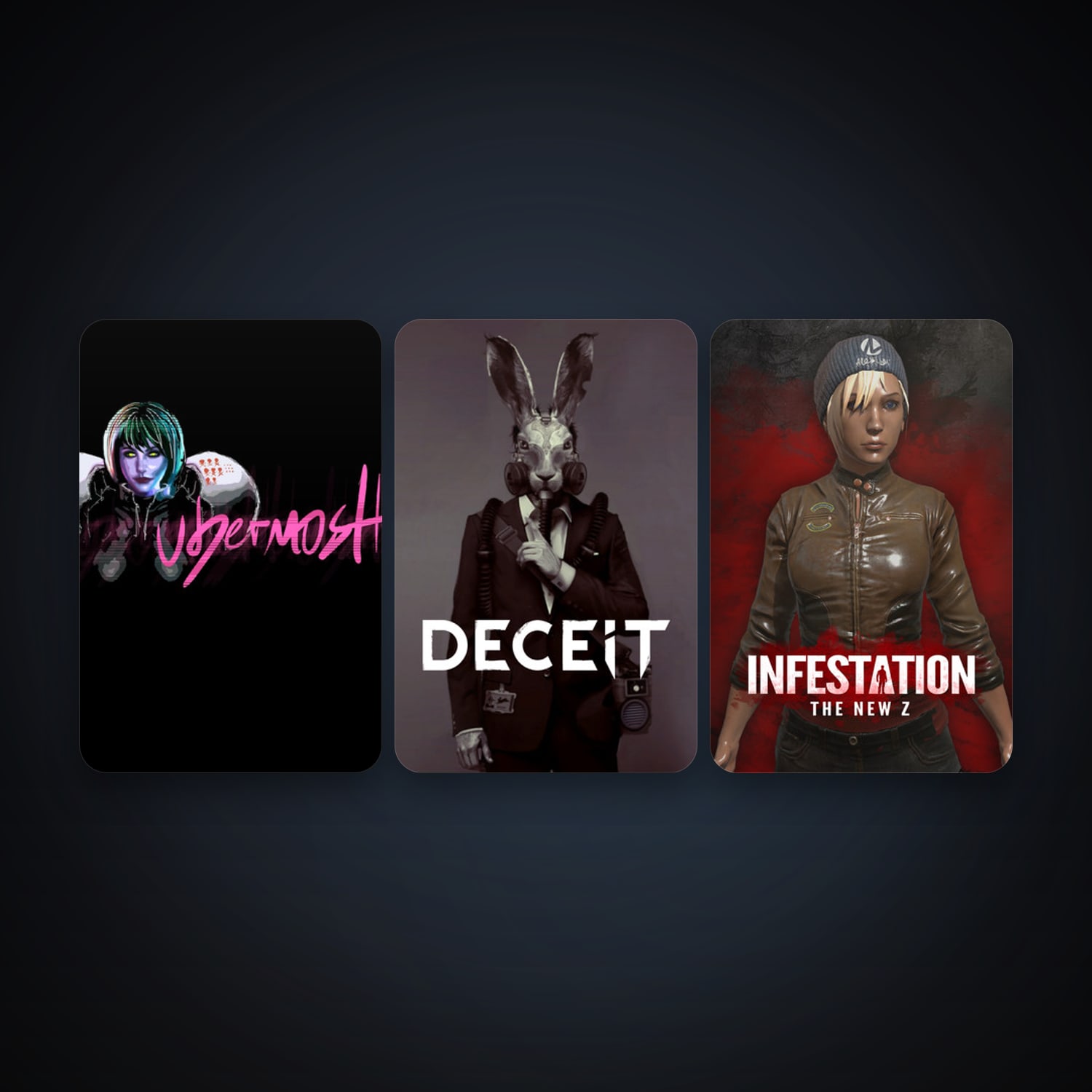 UBERMOSH + Deceit, 15 games, clean — HabibiAccounts