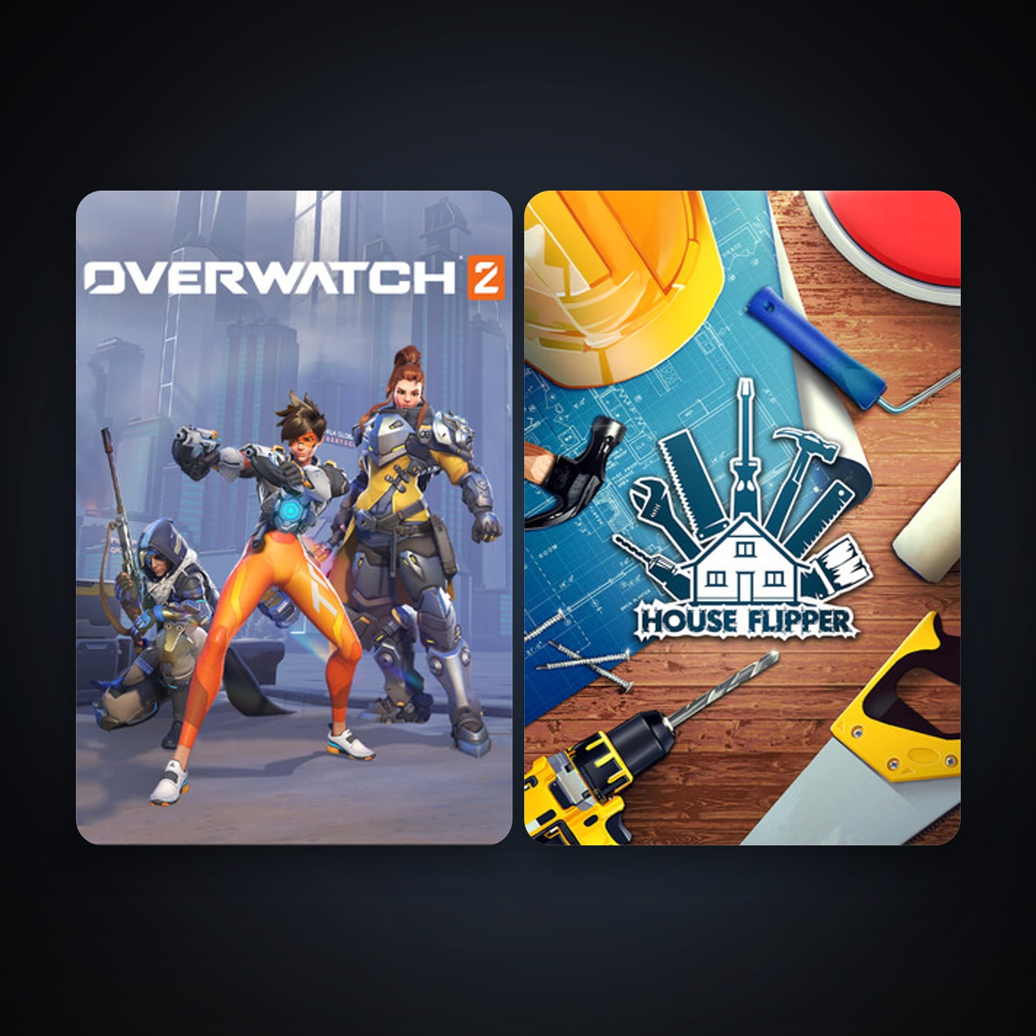 Free CS2 (No Prime) + House Flipper, 6 games, clean — HabibiAccounts