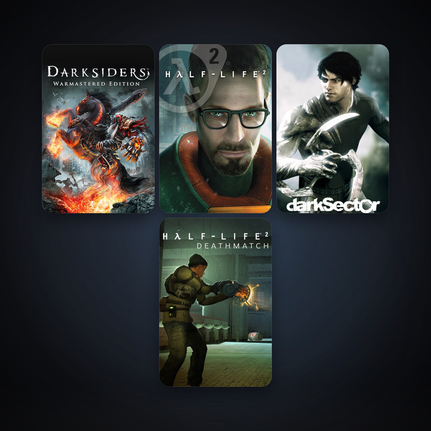 Half-Life 2 + Half-Life 2: Deathmatch, 8 games, clean — HabibiAccounts