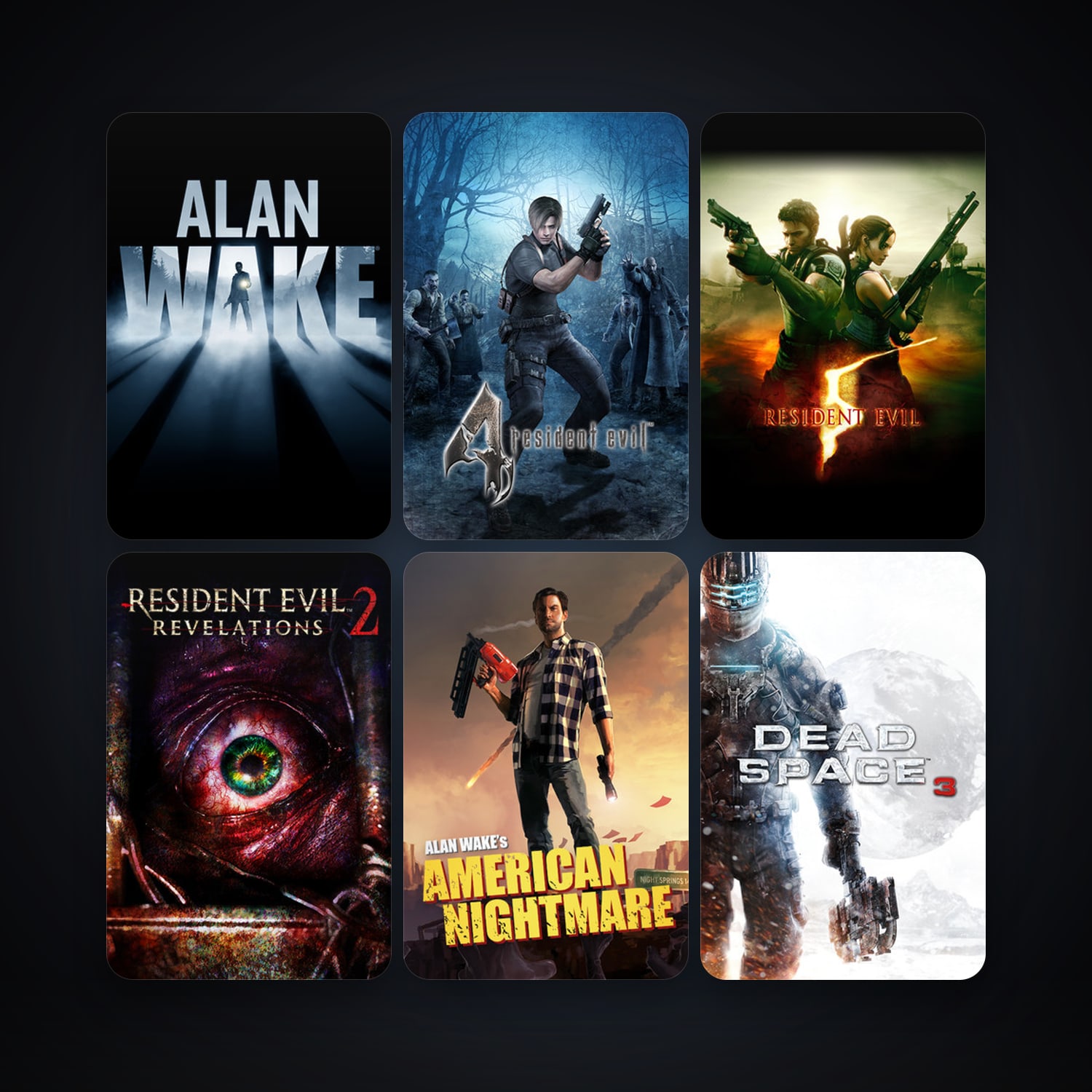 BioShock Infinite + Resident Evil 5, 43 games, clean — HabibiAccounts