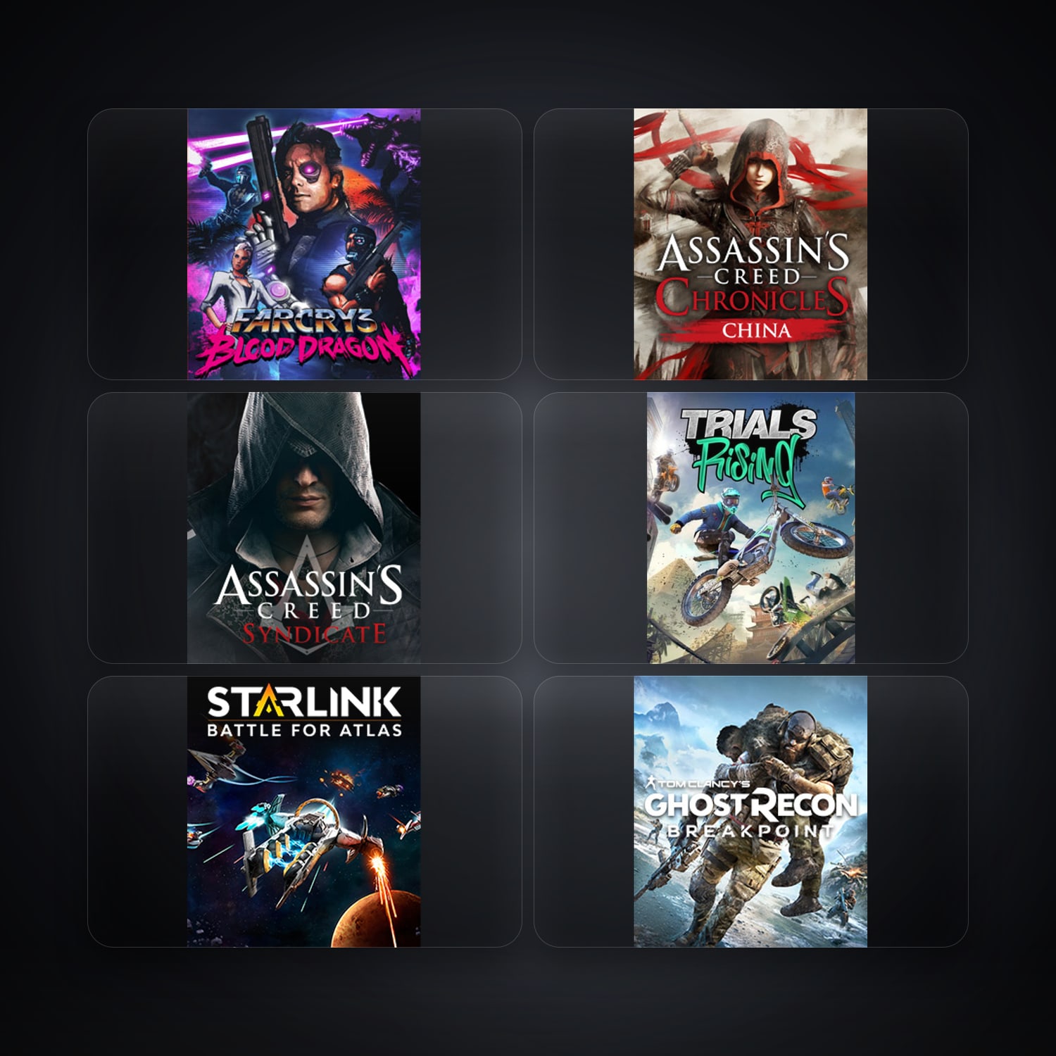 Far Cry 3 Blood Dragon & Assassin's Creed Chronicles China | 7 Games — HabibiAccounts