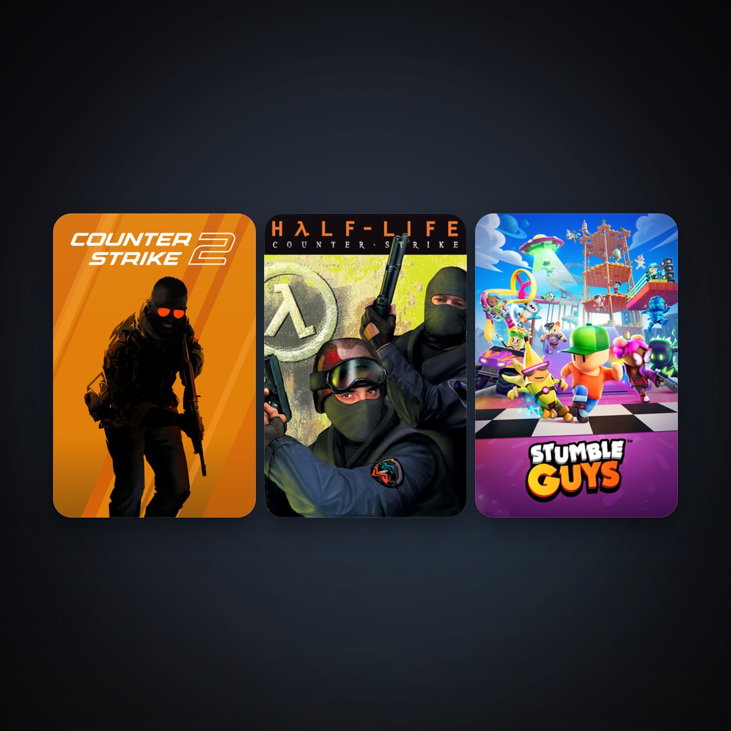 Counter-Strike + CS2 Prime, 5 games, clean — HabibiAccounts