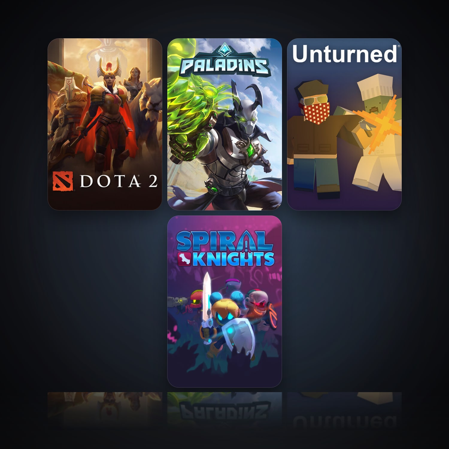 Dota 2 & Paladins | Clean — HabibiAccounts