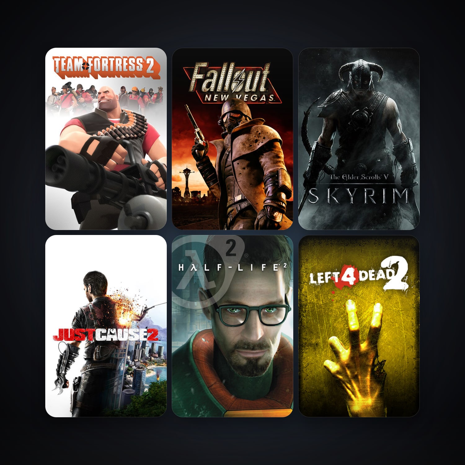 Half-Life 2 + Half-Life 2: Deathmatch, 21 games, clean — HabibiAccounts
