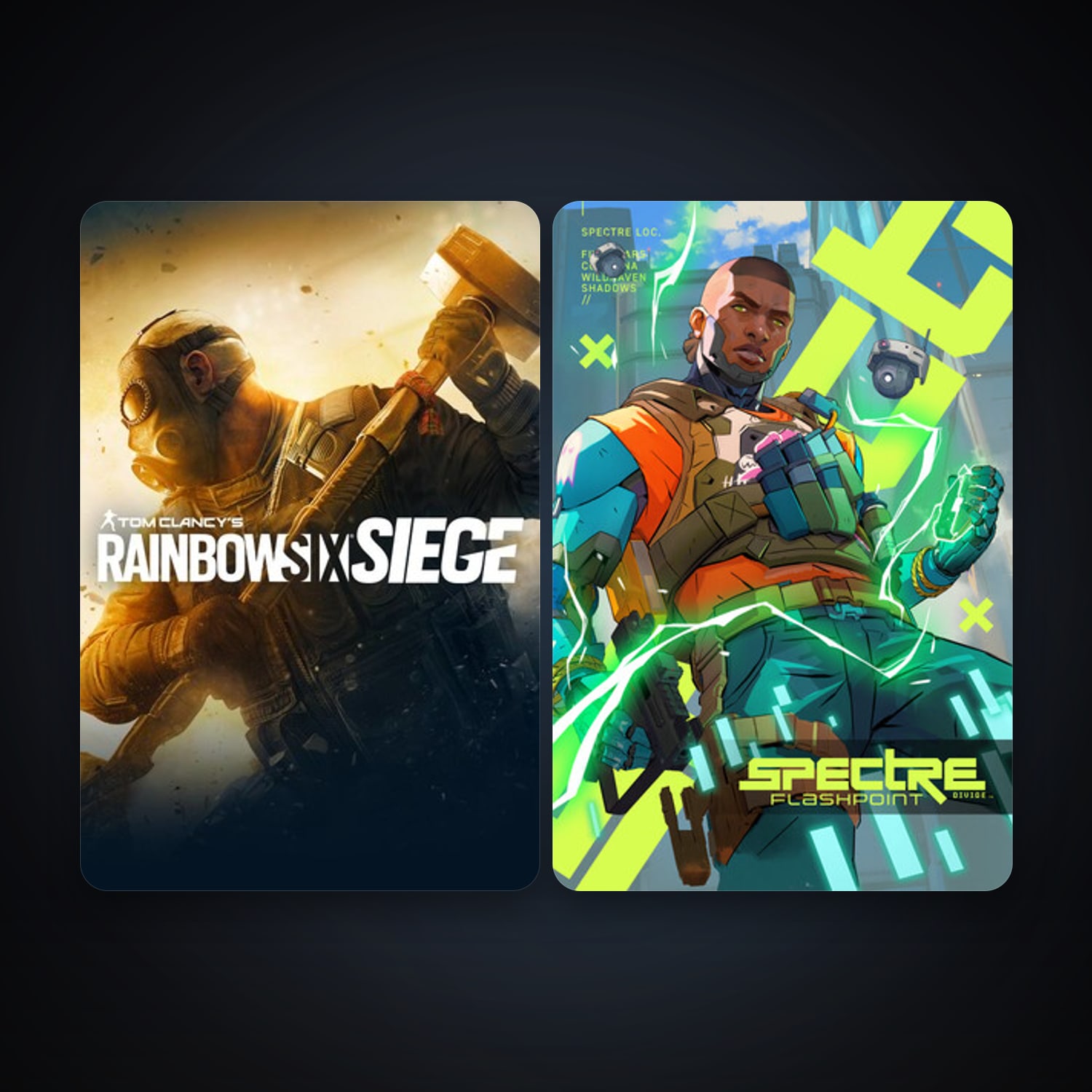 Free CS2 (No Prime) + Tom Clancy's Rainbow Six Siege, 6 games, clean — HabibiAccounts
