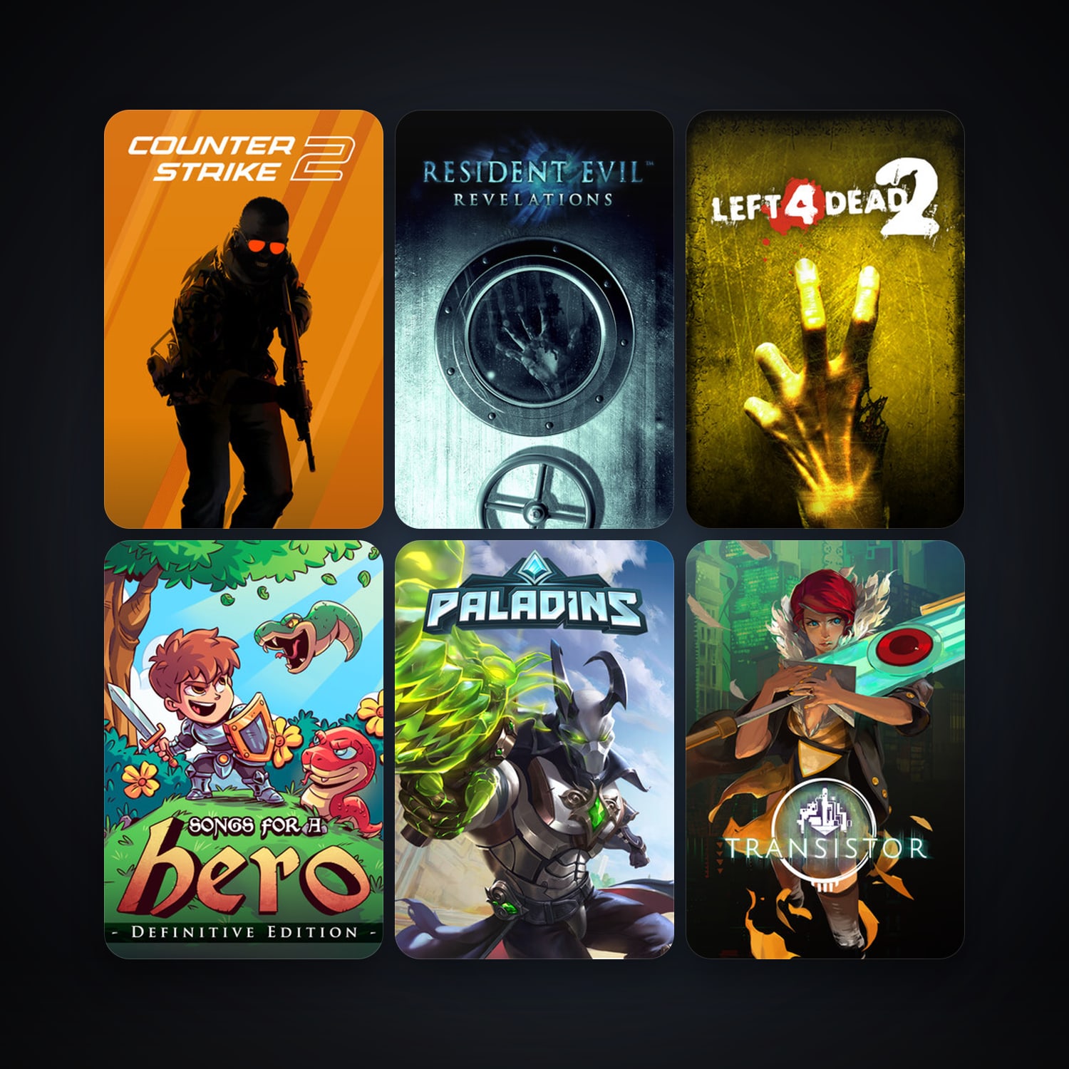 Left 4 Dead 2 + CS2 Prime, 21 games, clean — HabibiAccounts