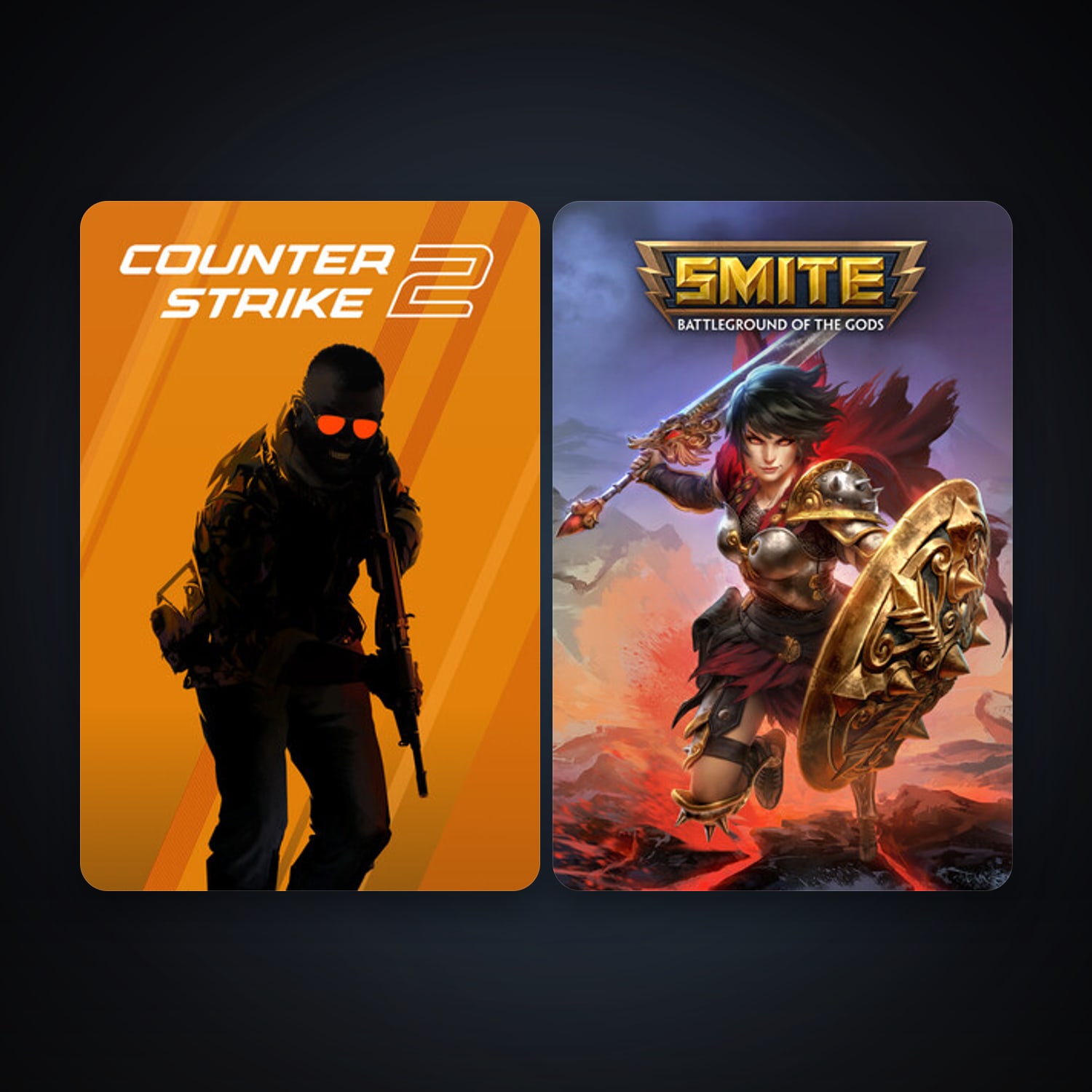 CS2 Prime + SMITE, 4 games, clean — HabibiAccounts