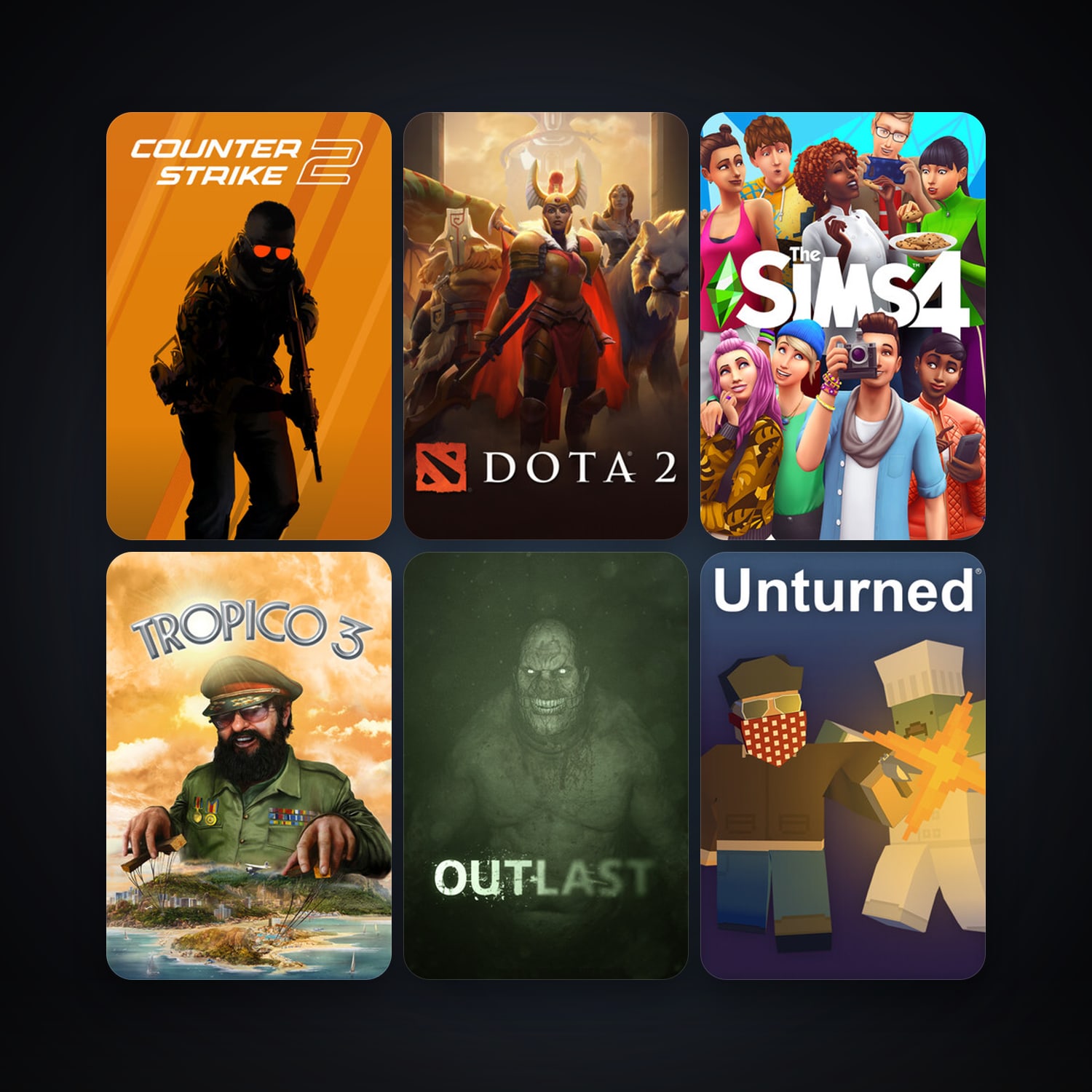 Dota 2 + CS2 Prime, 17 games, clean — HabibiAccounts