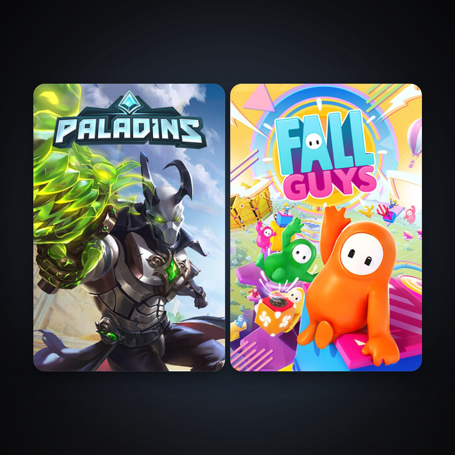 Paladins + Fall Guys, 3 games, clean — HabibiAccounts