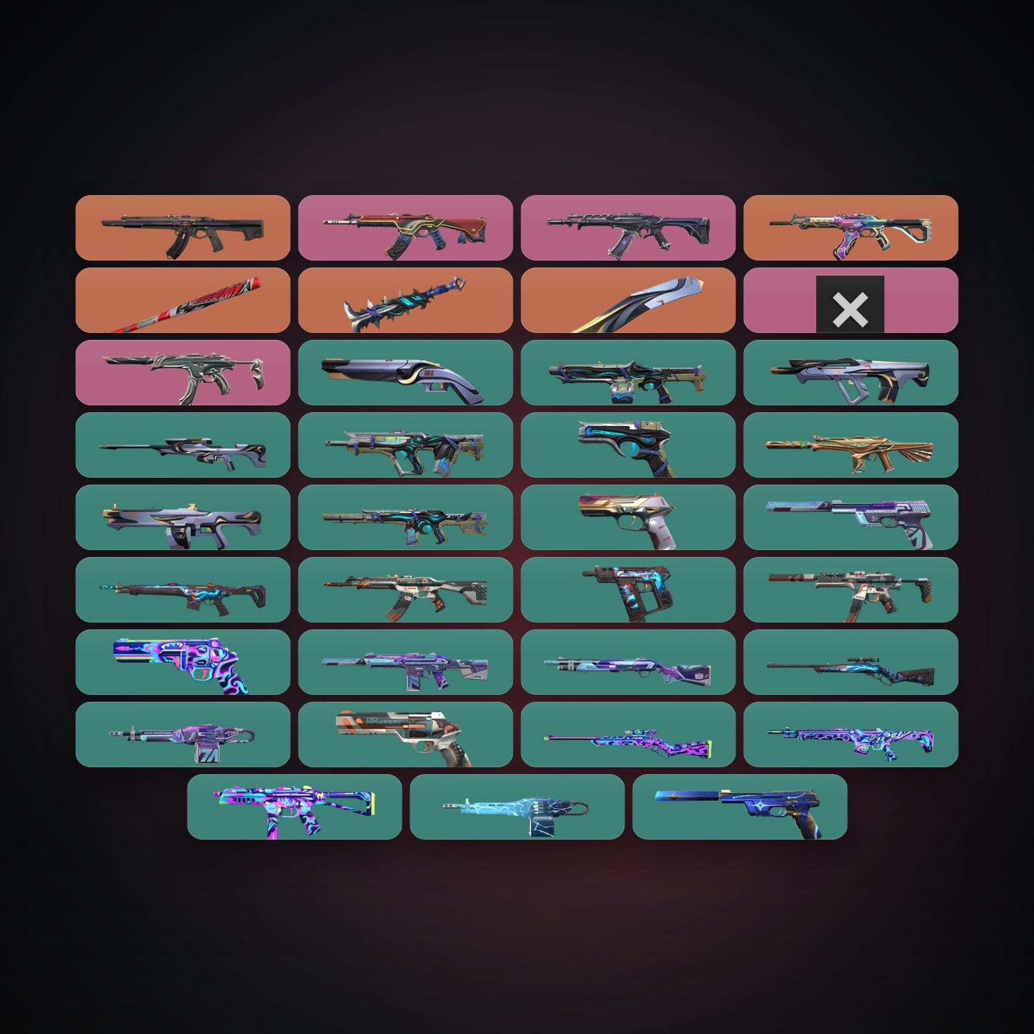 EU Ascendant 1 locker — 3 knives, 37 skins, lvl 116 — HabibiAccounts