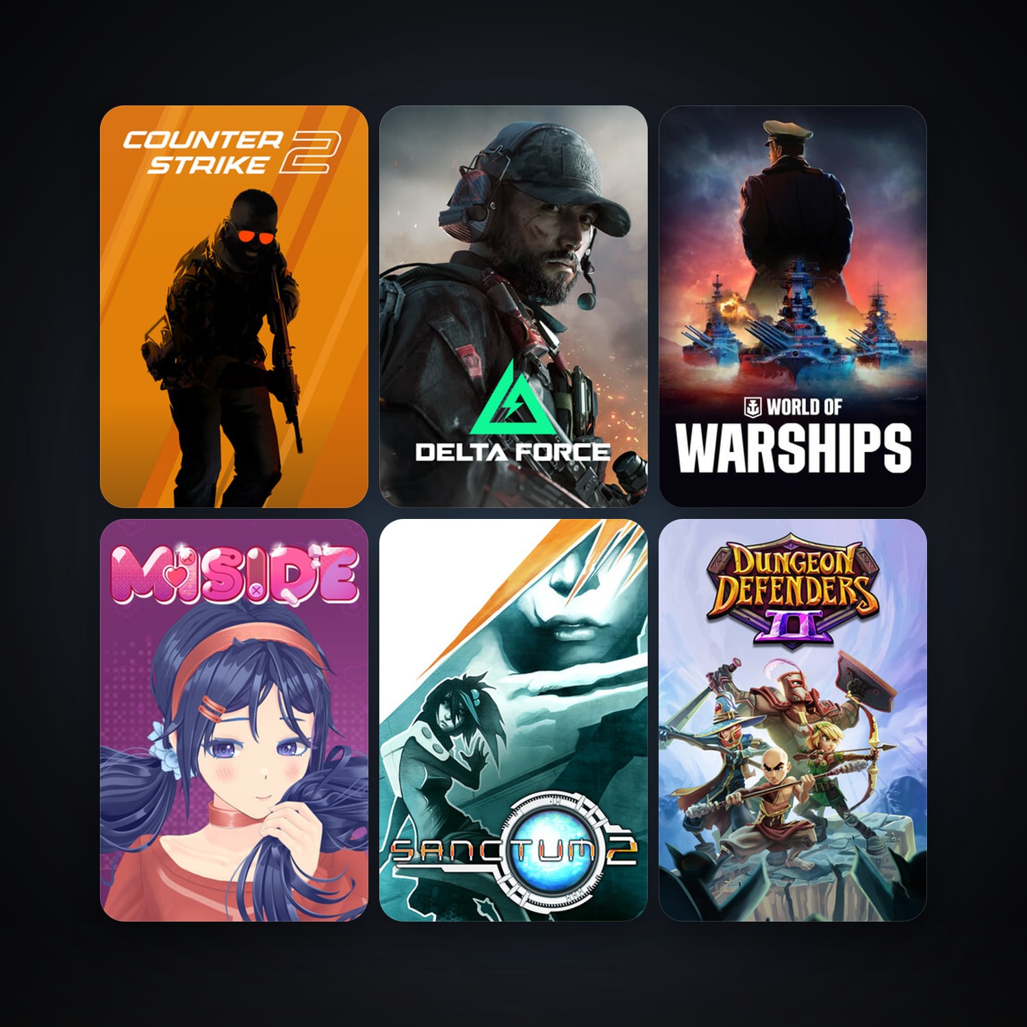 CS2 Prime + Sanctum 2, 6 games, clean — HabibiAccounts