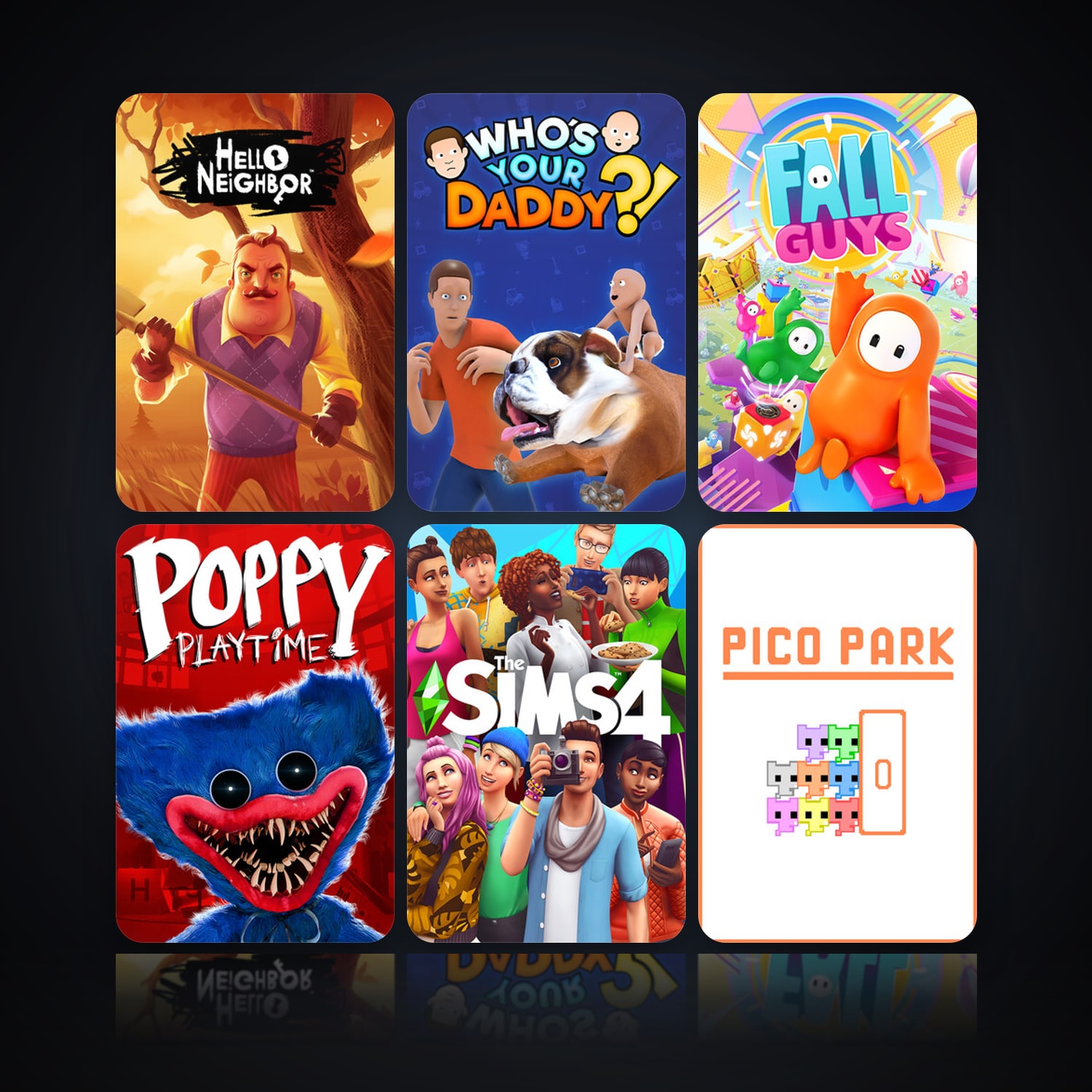 Hello Neighbor & Who's Your Daddy | 23 Games | Clean — HabibiAccounts