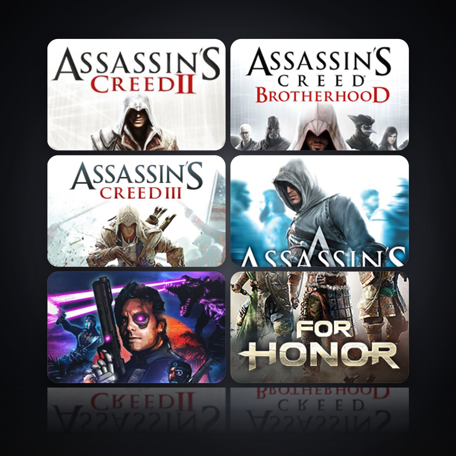 هالحساب يوبيسوفت فيه Assassin's Creed II وAssassin's Creed Brotherhood، PT، 13 ألعاب — HabibiAccounts