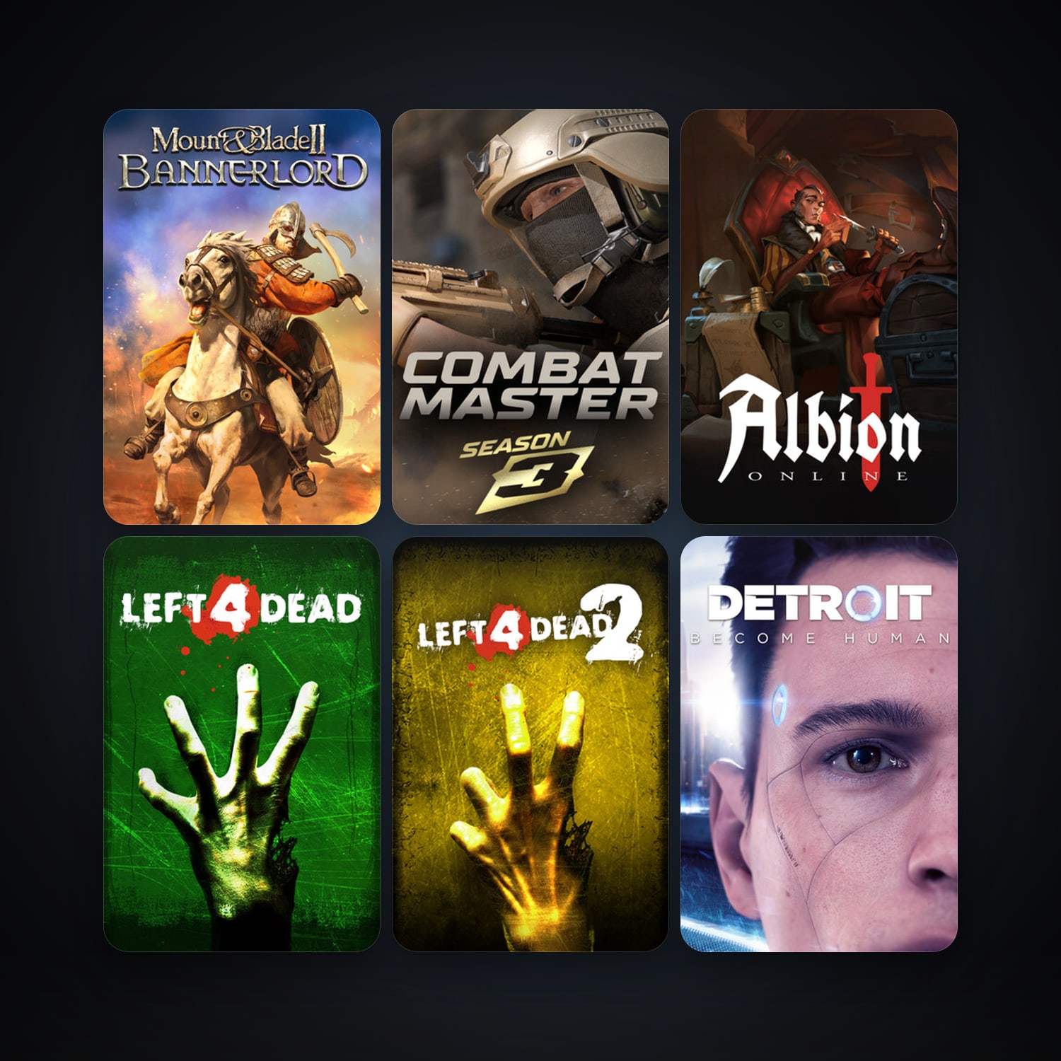 Steam account: Left 4 Dead + Left 4 Dead 2, 9 games, clean — HabibiAccounts