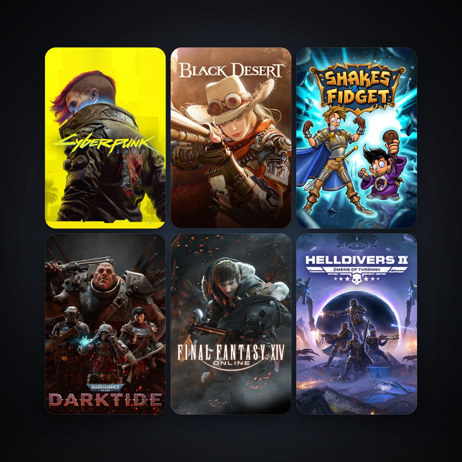 FINAL FANTASY XIV Online + Shakes and Fidget, 31 games, Steam 12, clean — HabibiAccounts