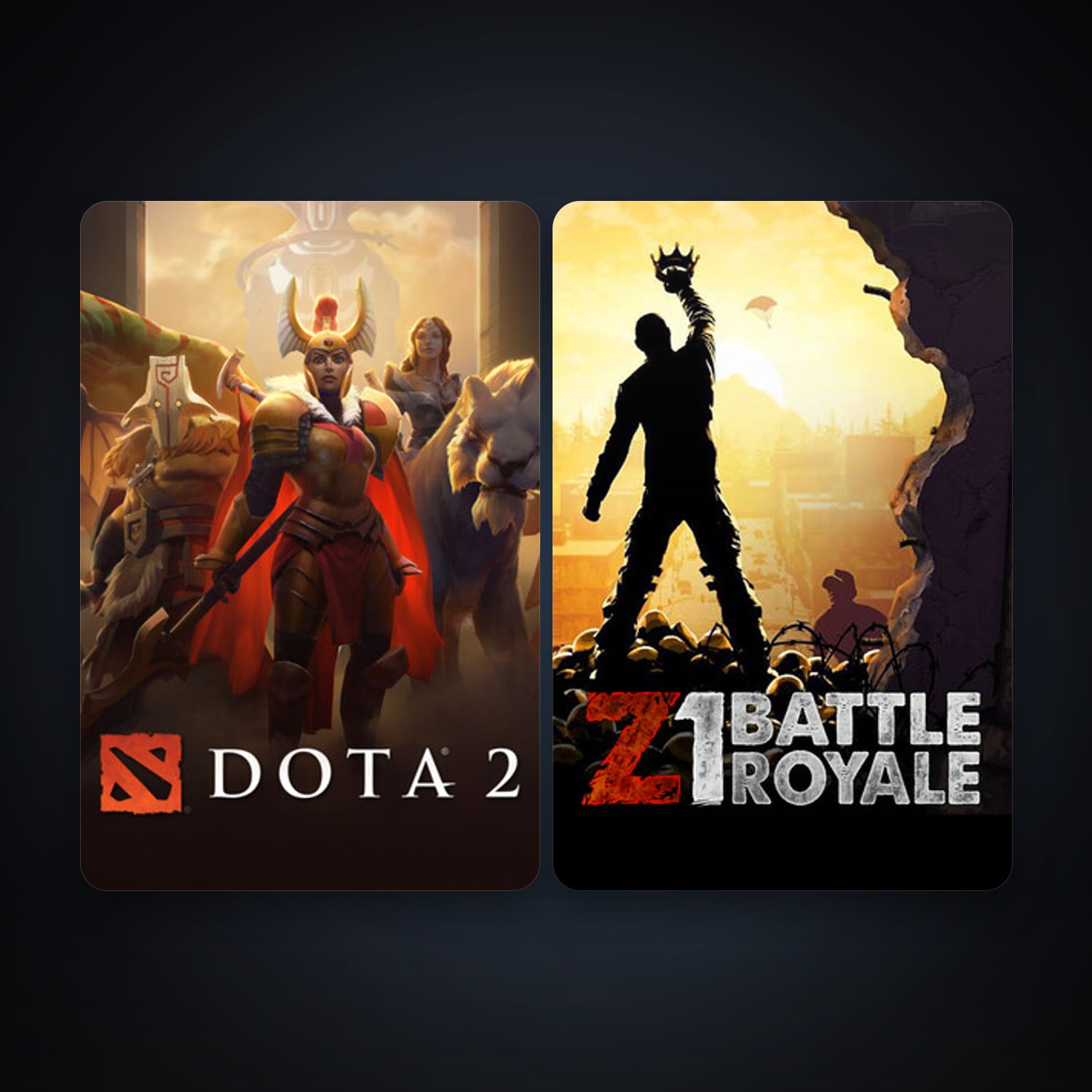 Dota 2 & Z1 Battle Royale — HabibiAccounts