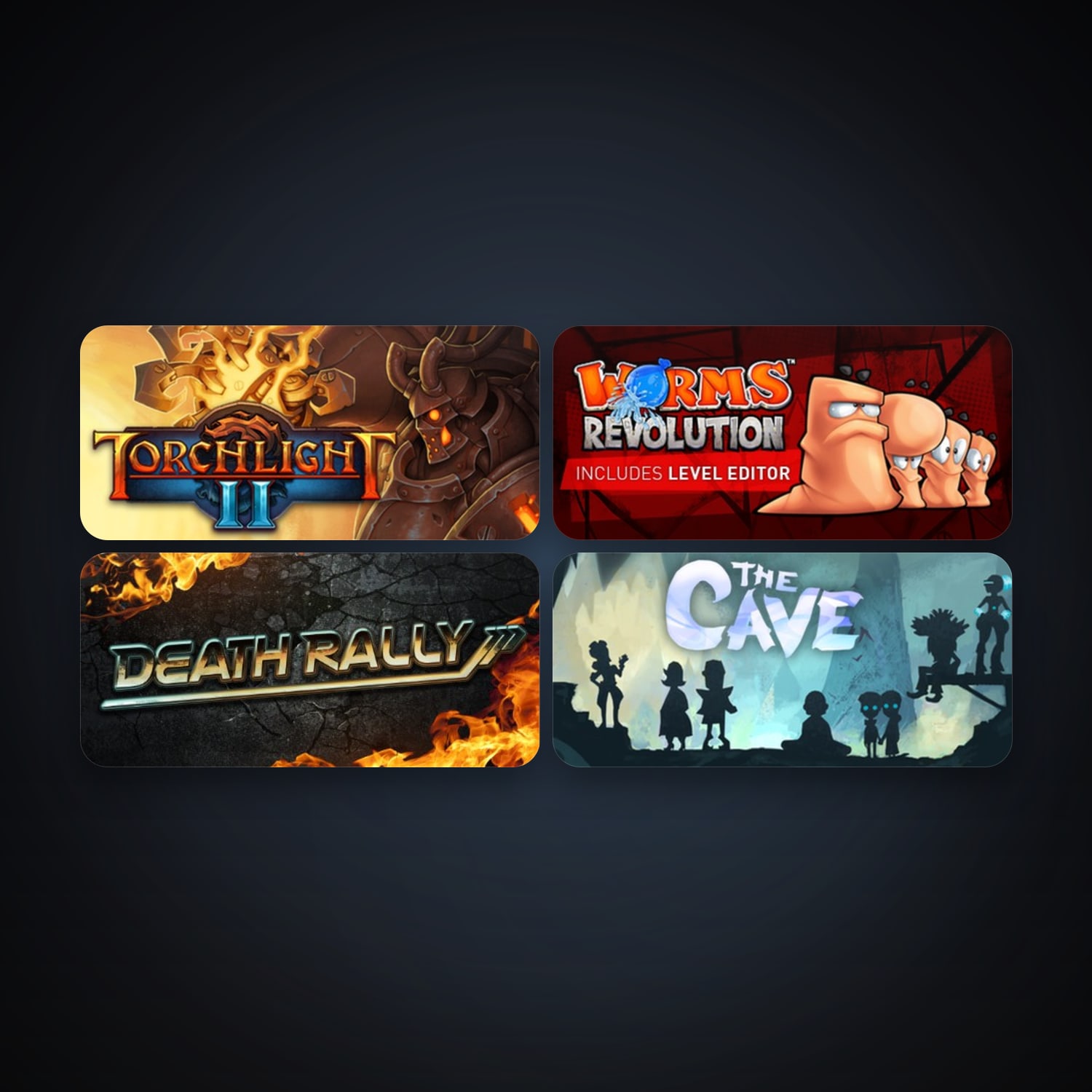 Death Rally + Worms Revolution, 6 games, clean — HabibiAccounts