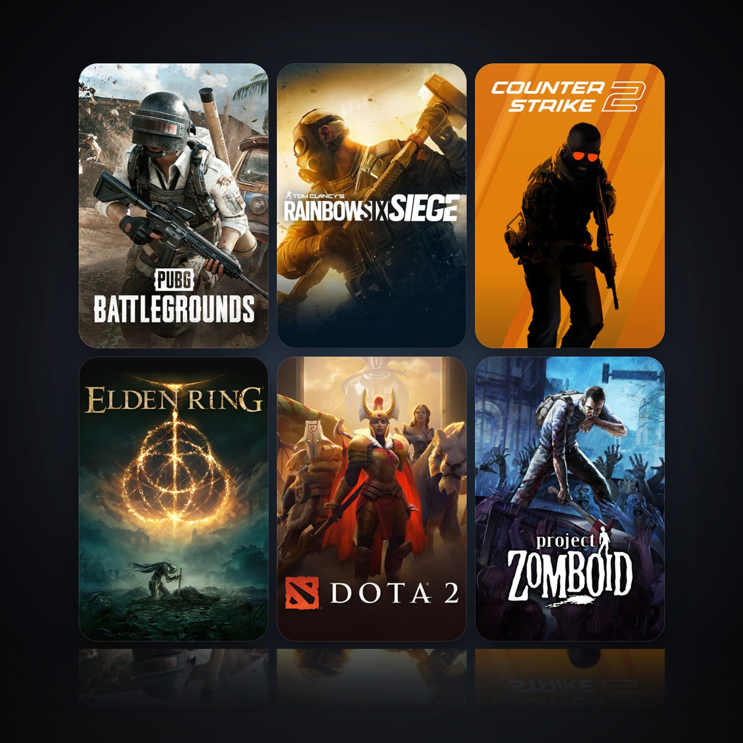 PUBG: BATTLEGROUNDS & Tom Clancy's Rainbow Six Siege | 44 Games | Clean — HabibiAccounts