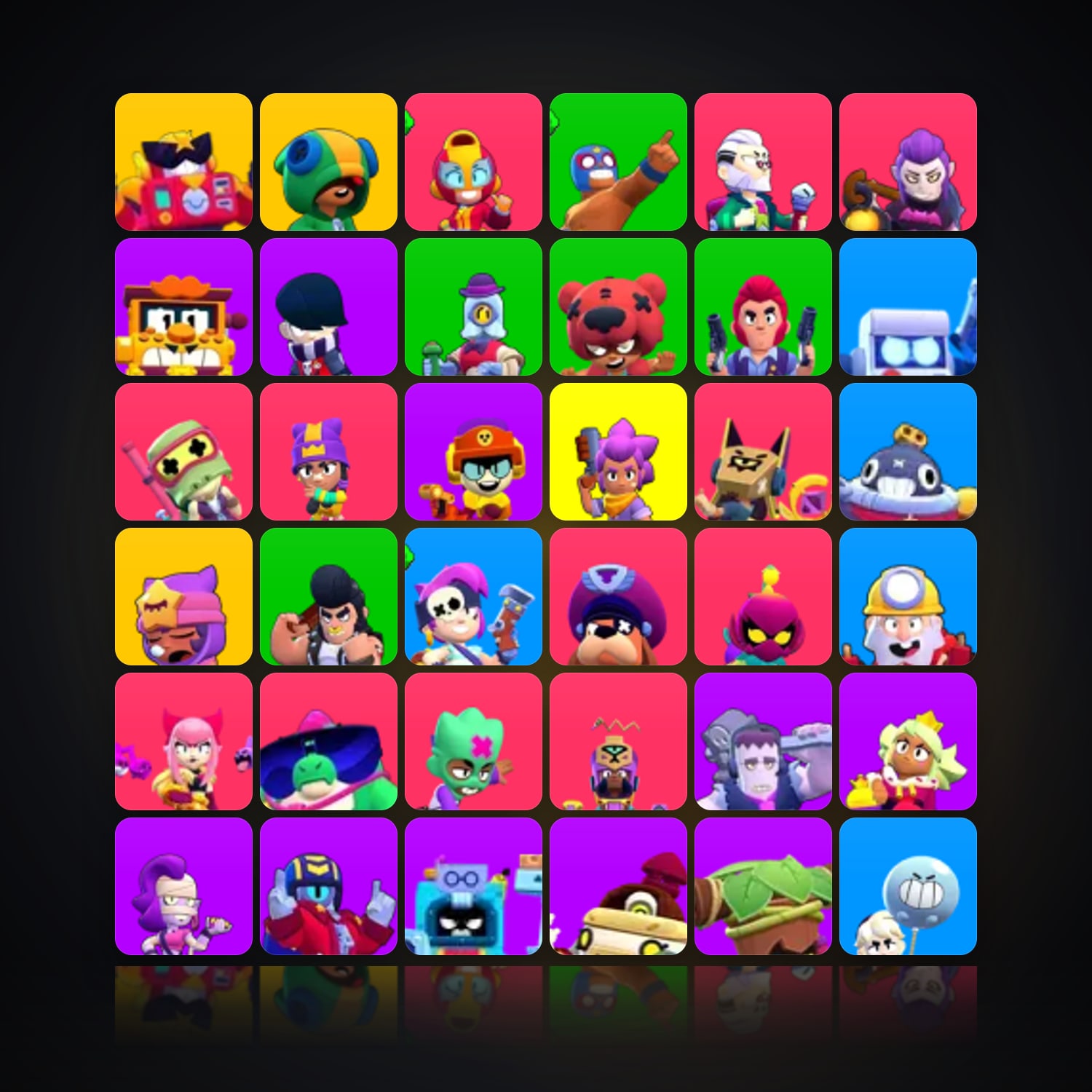 44 Brawlers | 3.5K Trophies — HabibiAccounts
