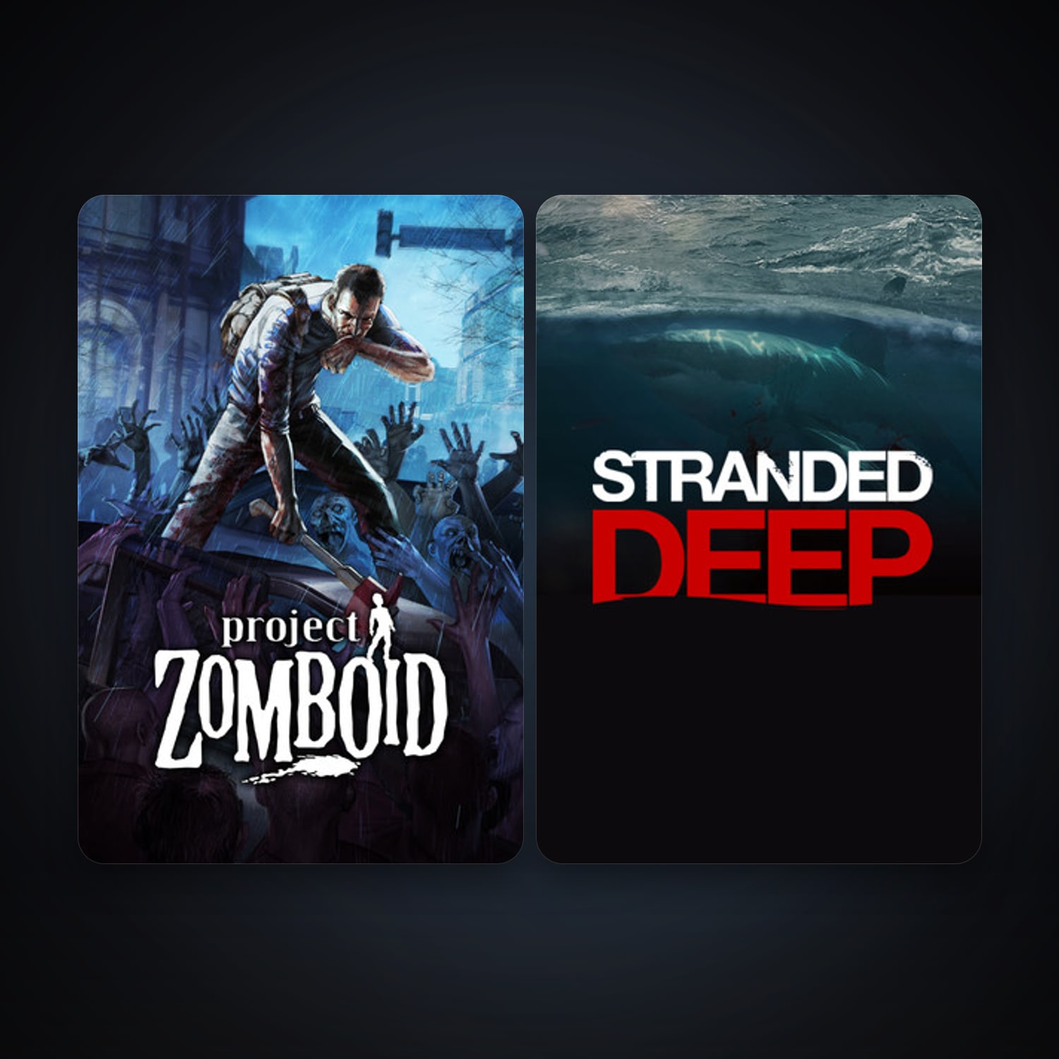Project Zomboid + Stranded Deep, 3 games, clean — HabibiAccounts