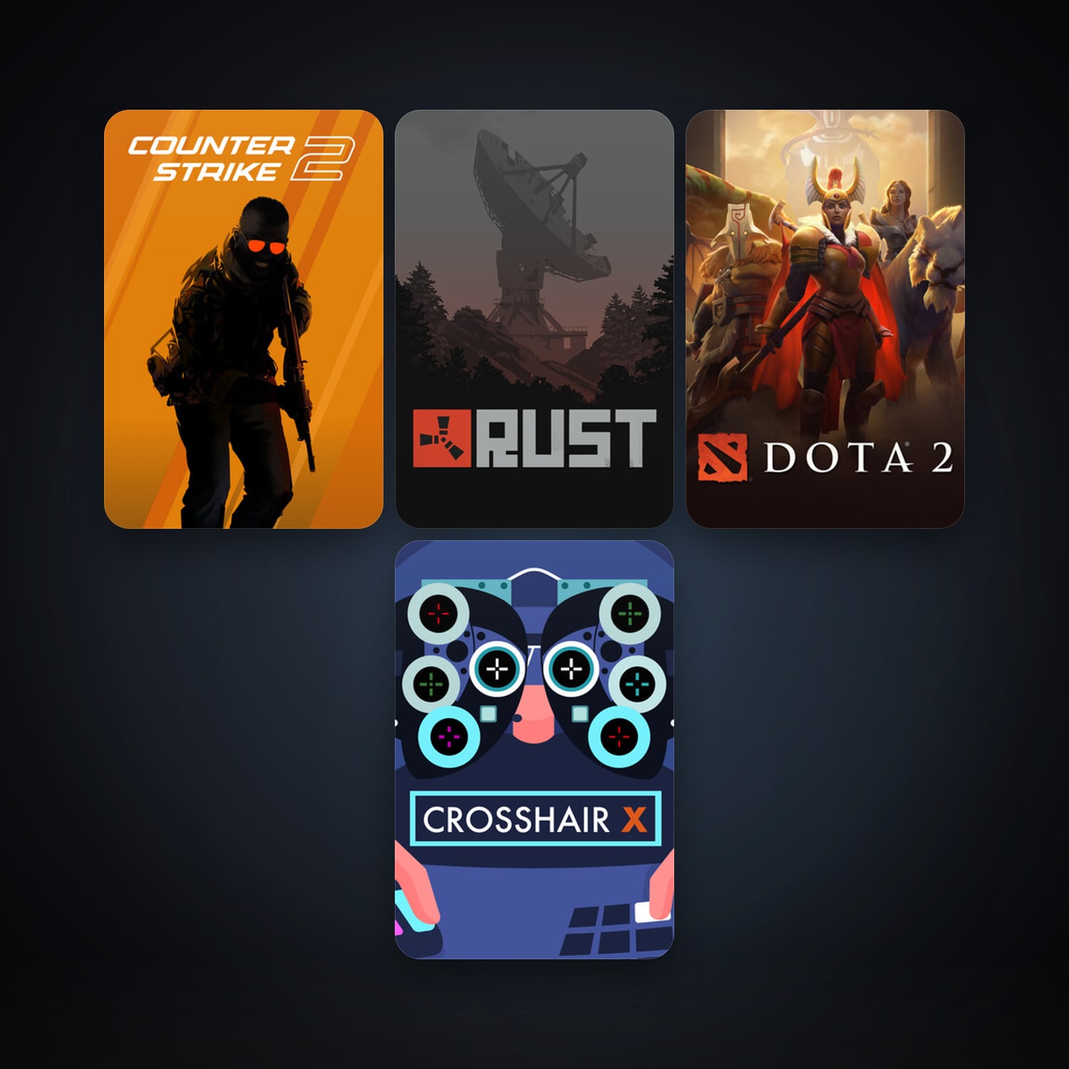 Rust & Crosshair X | Level 11 | Has VAC — HabibiAccounts