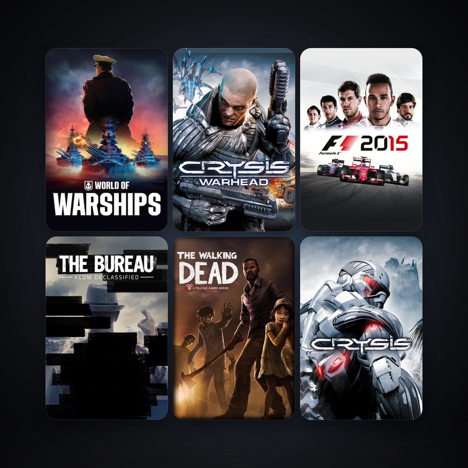 Crysis + Crysis Warhead, 53 games, Steam 15, clean — HabibiAccounts