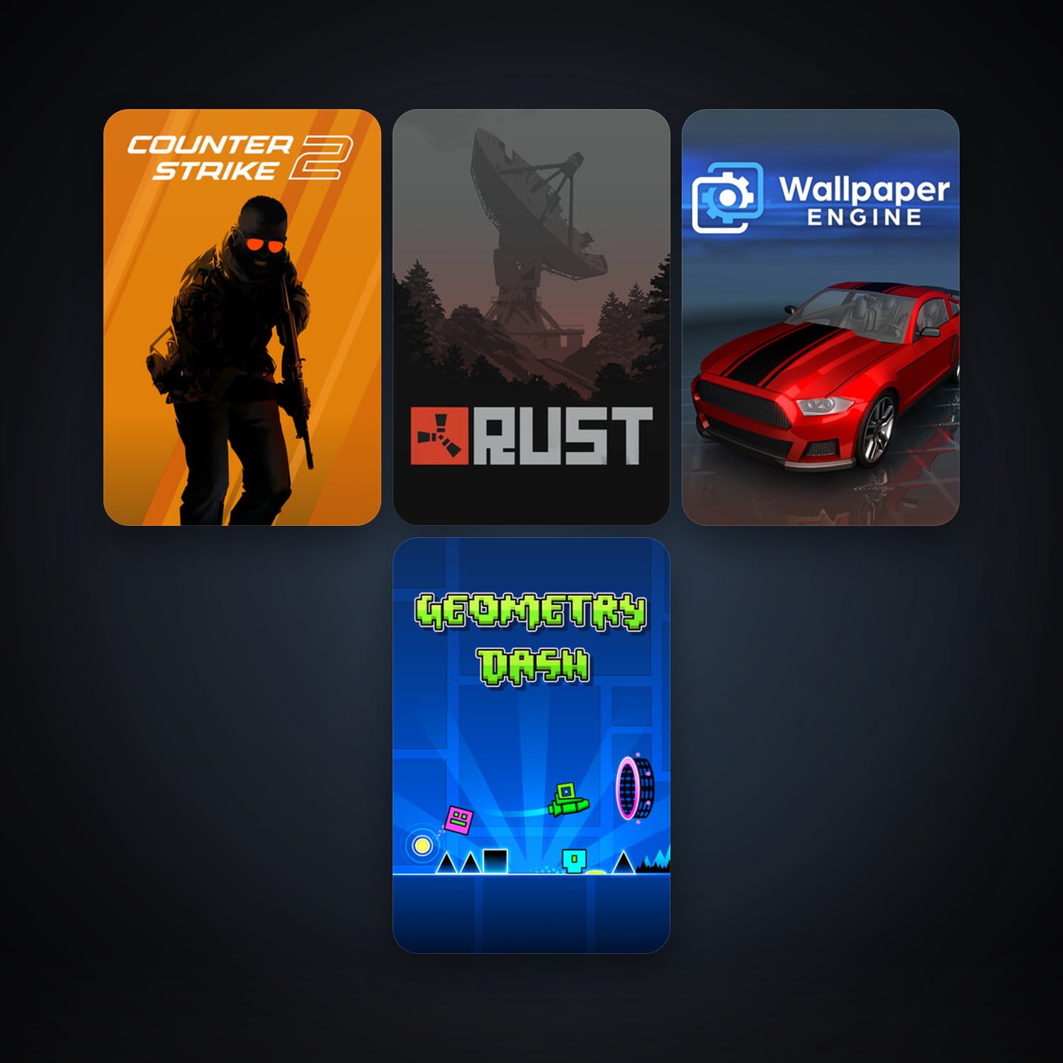 CS2 Prime + Rust, 10 games, clean — HabibiAccounts
