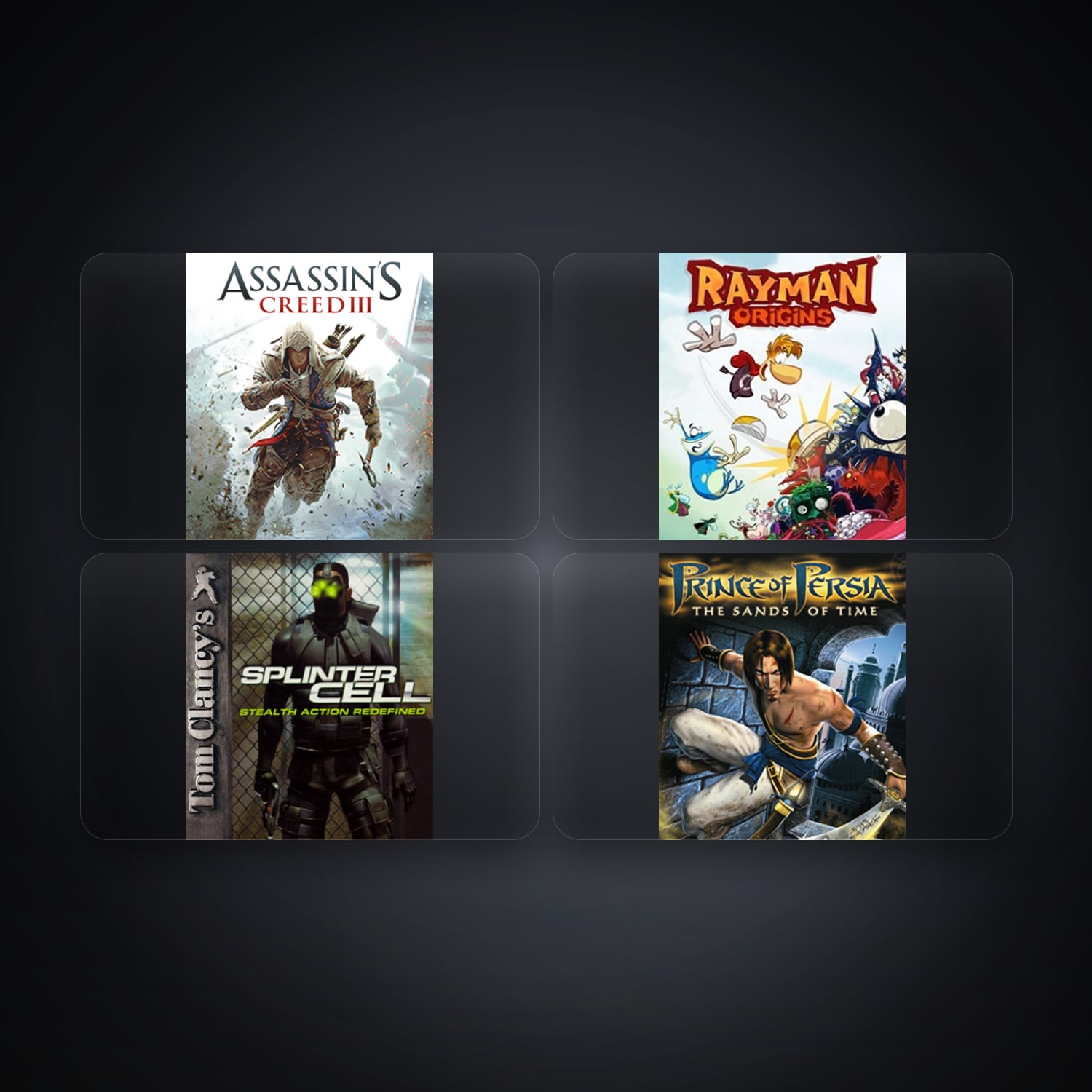 Assassin's Creed III & Rayman Origins | 6 Games — HabibiAccounts