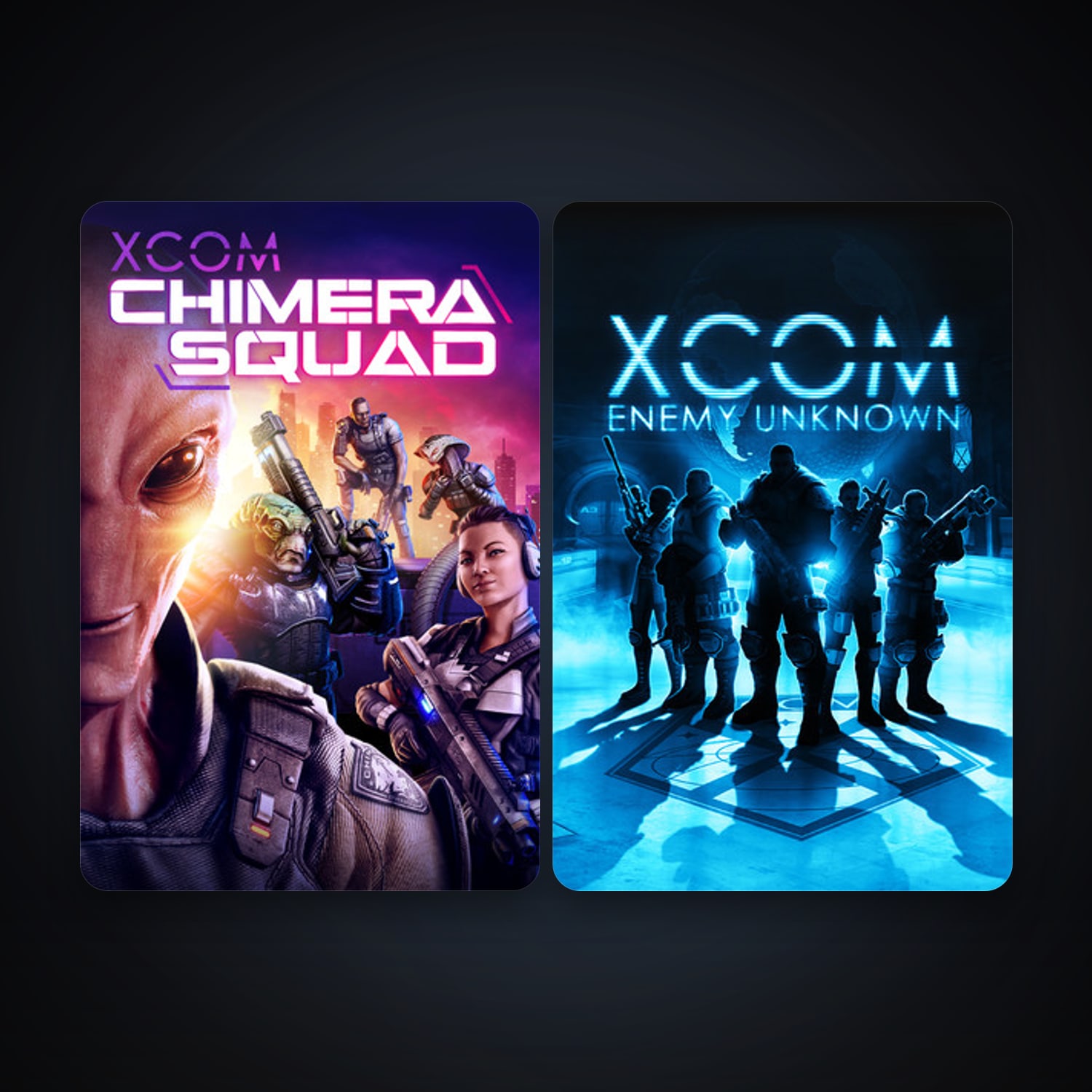 XCOM: Enemy Unknown + XCOM: Chimera Squad, 3 games, clean — HabibiAccounts