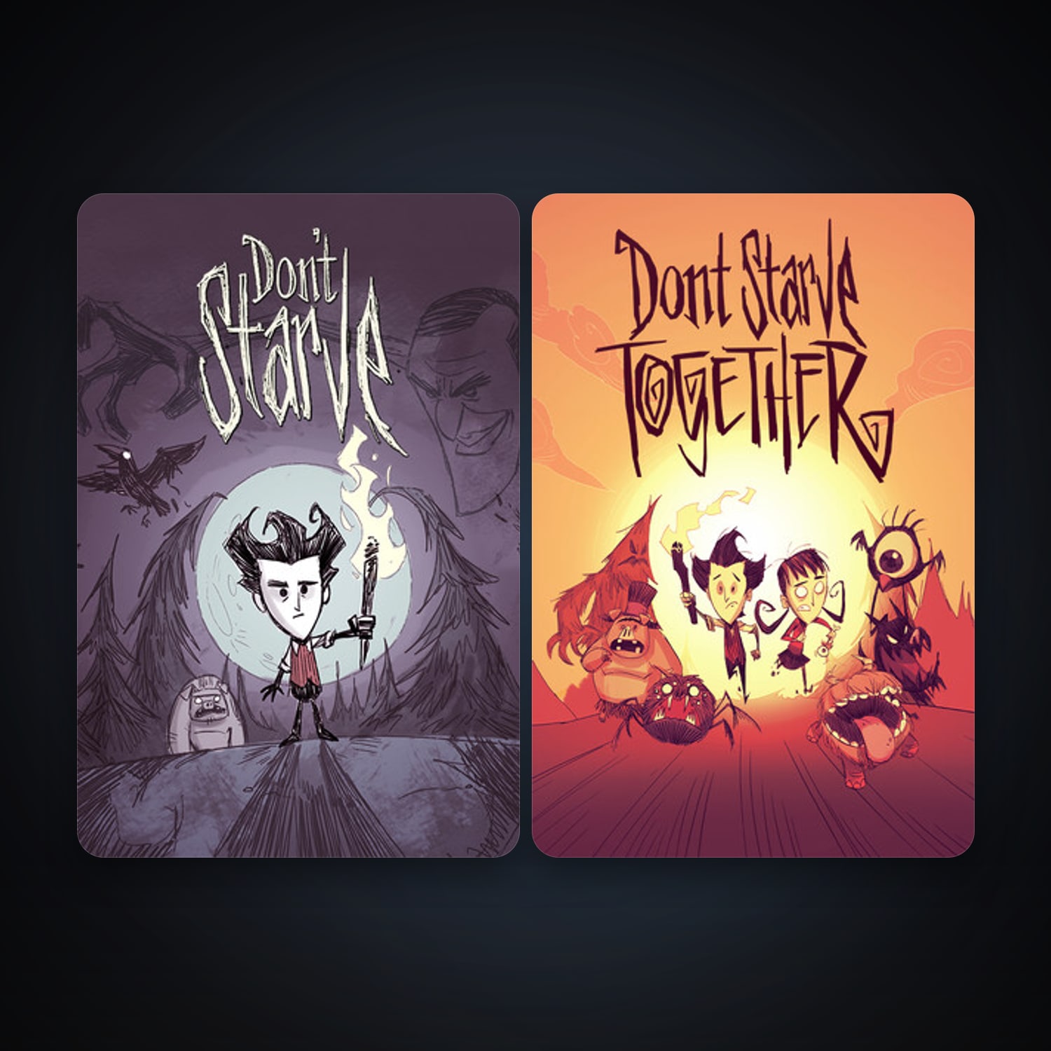 Steam account: Don't Starve + Don't Starve Together, 2 games, clean — level 7 — HabibiAccounts