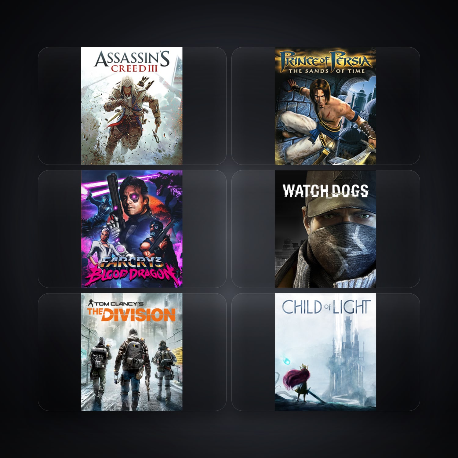 Assassin's Creed III & Prince of Persia: The Sands of Time | 11 Games — HabibiAccounts
