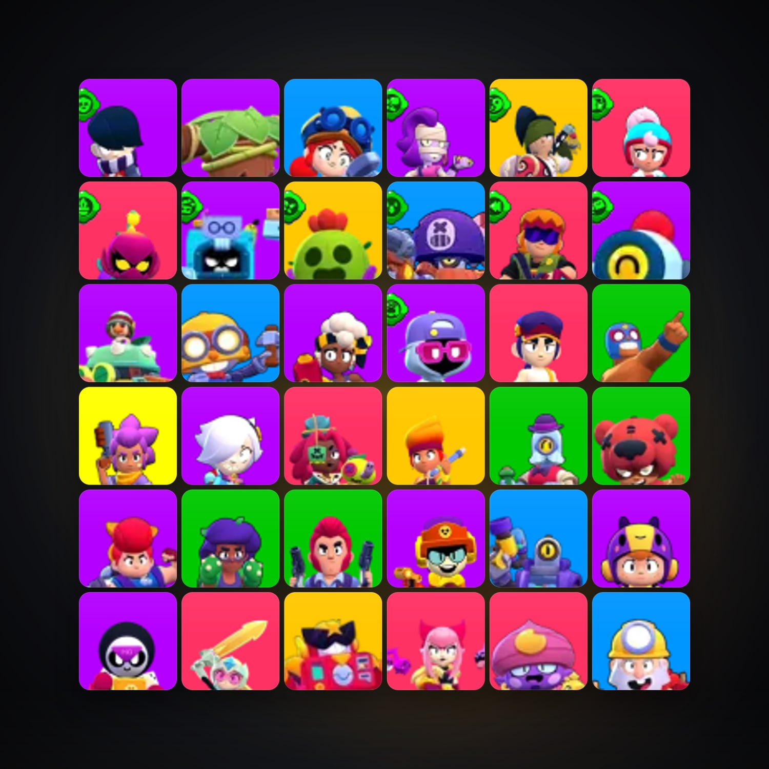 60 Brawlers | 9.4K Trophies — HabibiAccounts