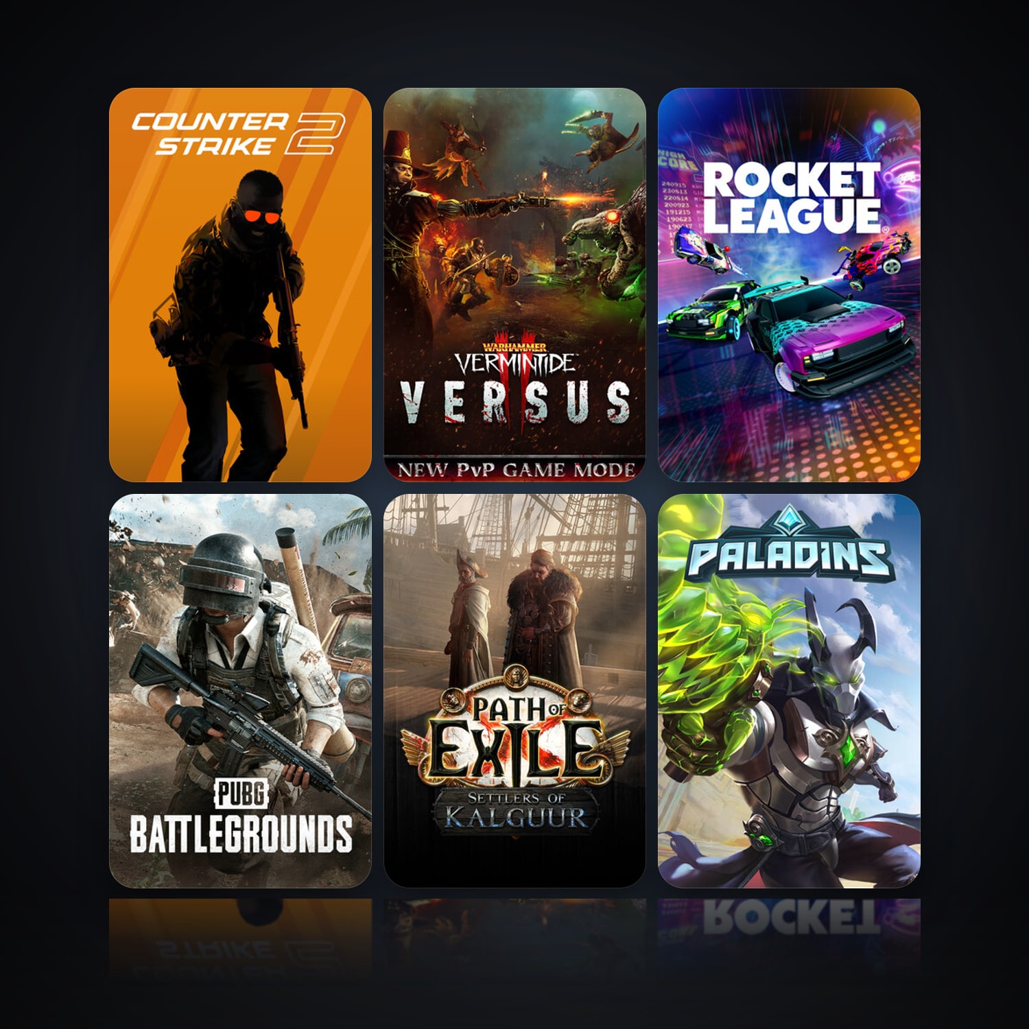 CS2 Prime & Warhammer: Vermintide 2 | 10 Games | Clean — HabibiAccounts