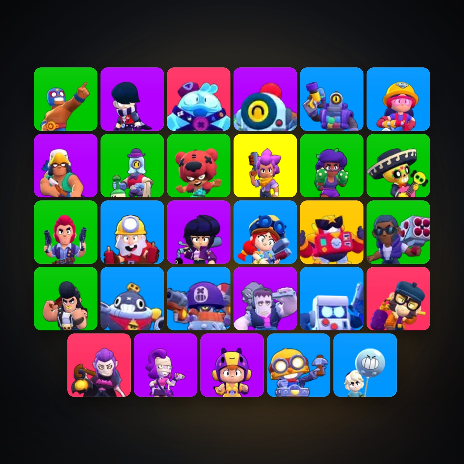 29 Brawlers | 4.9K Trophies | TH 16 — Supercell Account — HabibiAccounts