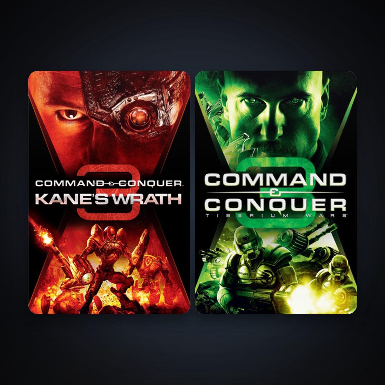 Command & Conquer 3: Tiberium Wars + Command & Conquer 3: Kane's Wrath, 2 games, clean — HabibiAccounts