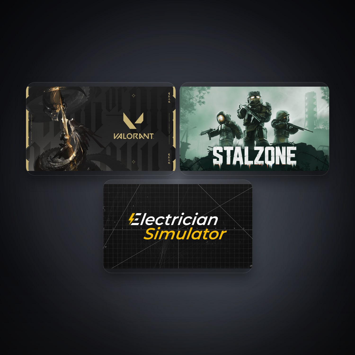 Epic VALORANT + STALCRAFT: X — TR — 3 games — HabibiAccounts