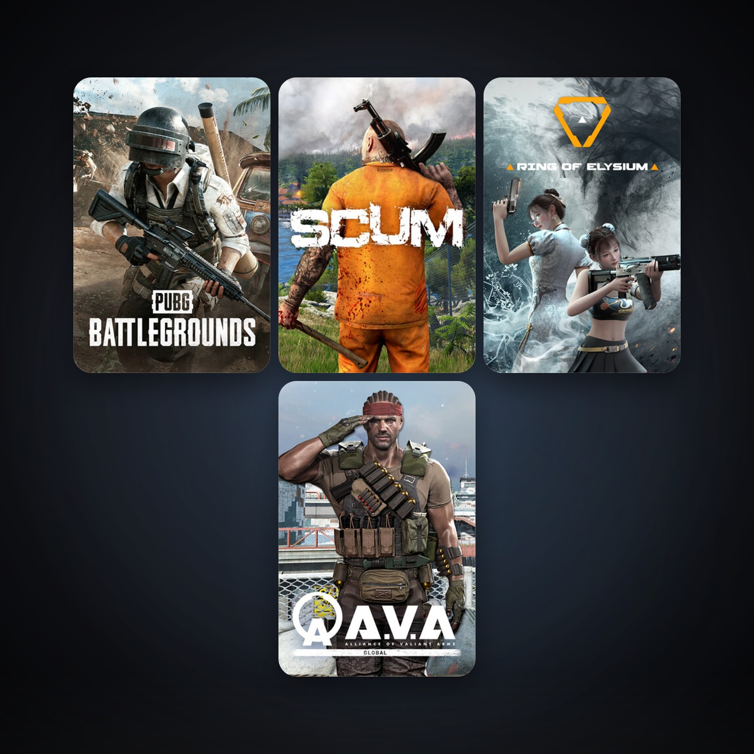 هالحساب ستيم فلين، SCUM وPUBG: BATTLEGROUNDS، 6 لعبة، لفل 10، صامد واضح — HabibiAccounts