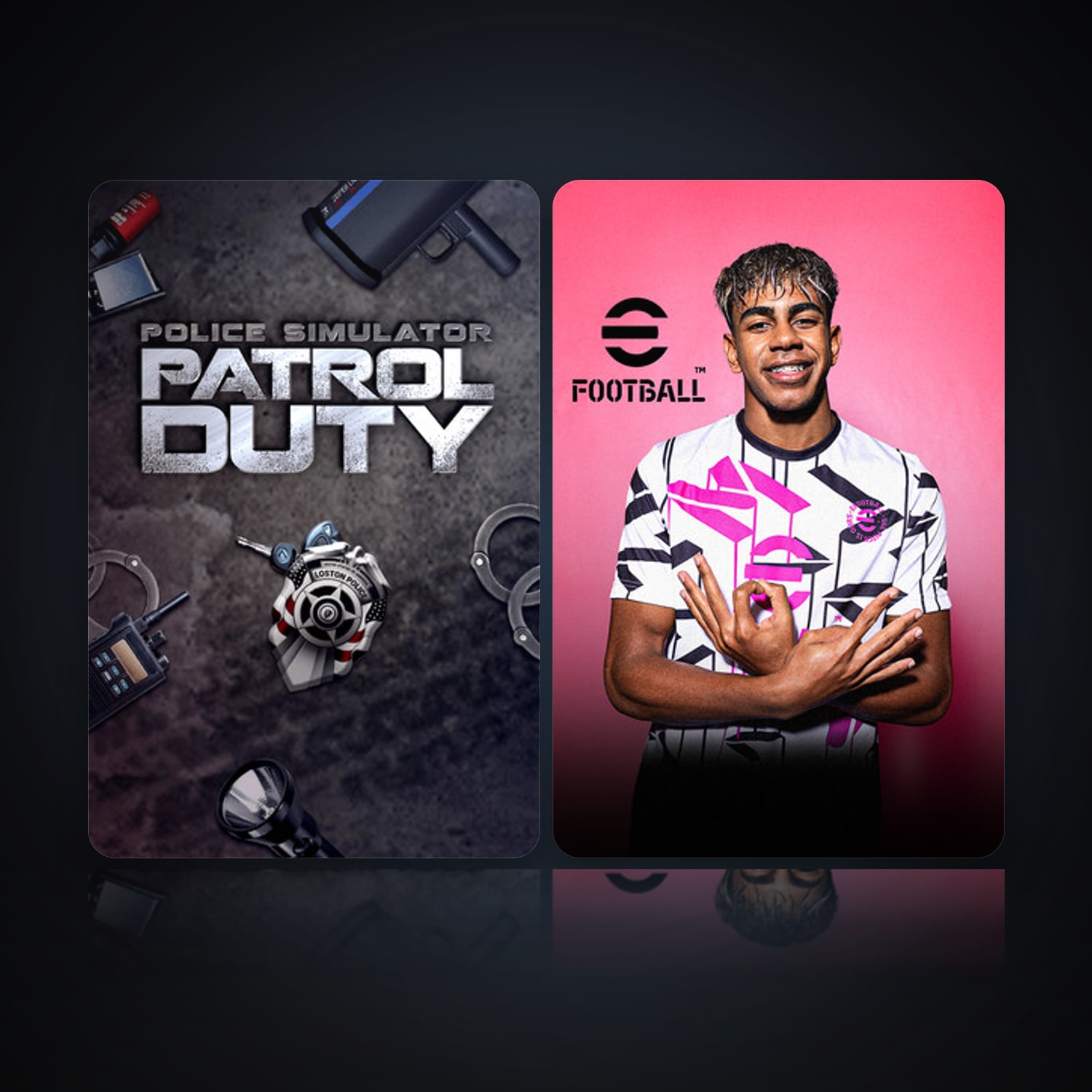 Police Simulator: Patrol Duty & eFootball 2024 | Clean — HabibiAccounts