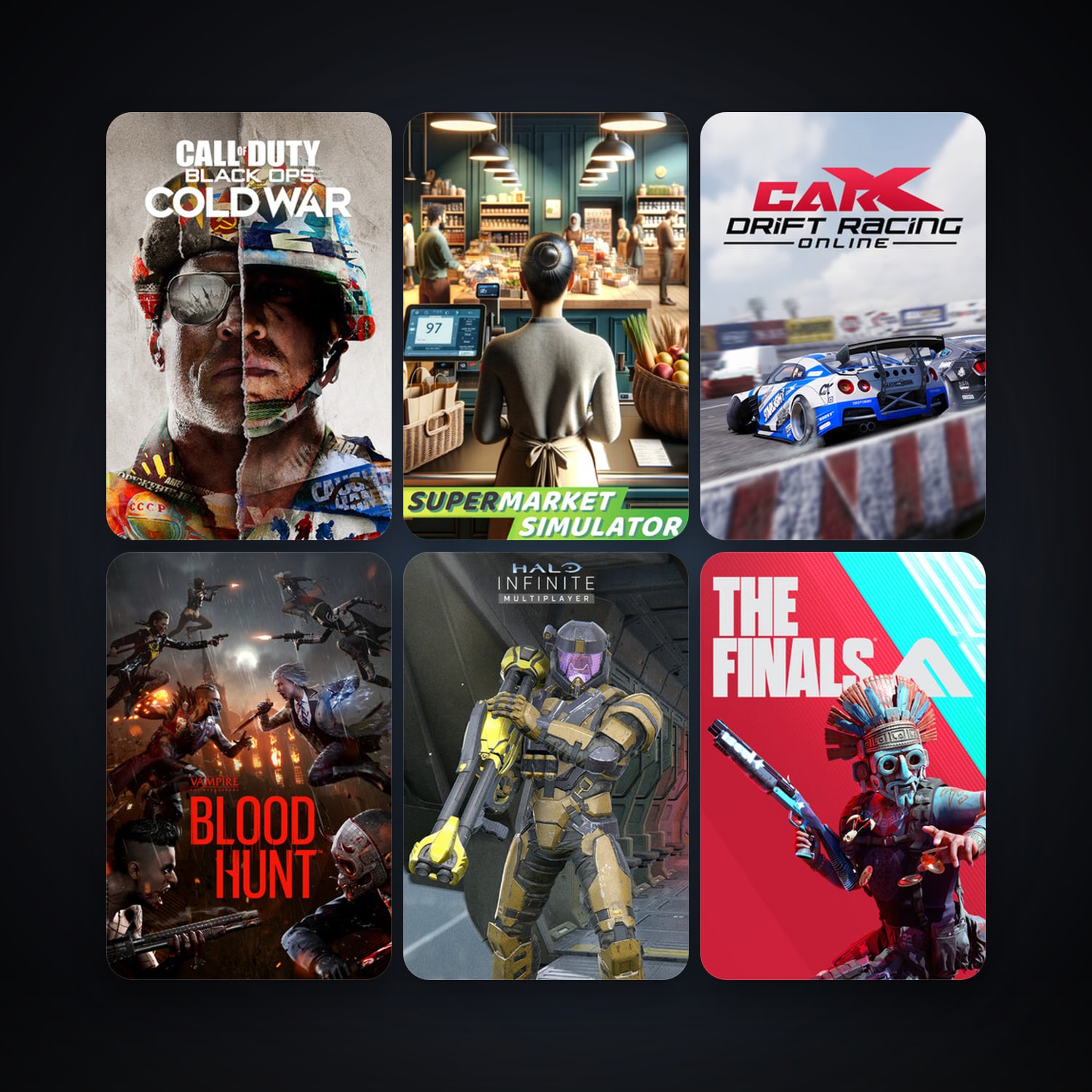 Assetto Corsa + CarX Drift Racing Online, 11 games, clean — HabibiAccounts