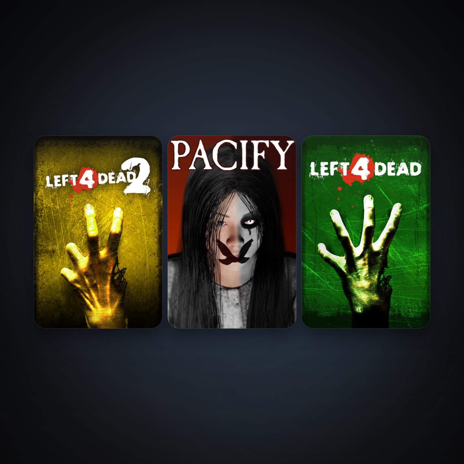 Steam account: Left 4 Dead + Left 4 Dead 2, 3 games, clean — HabibiAccounts