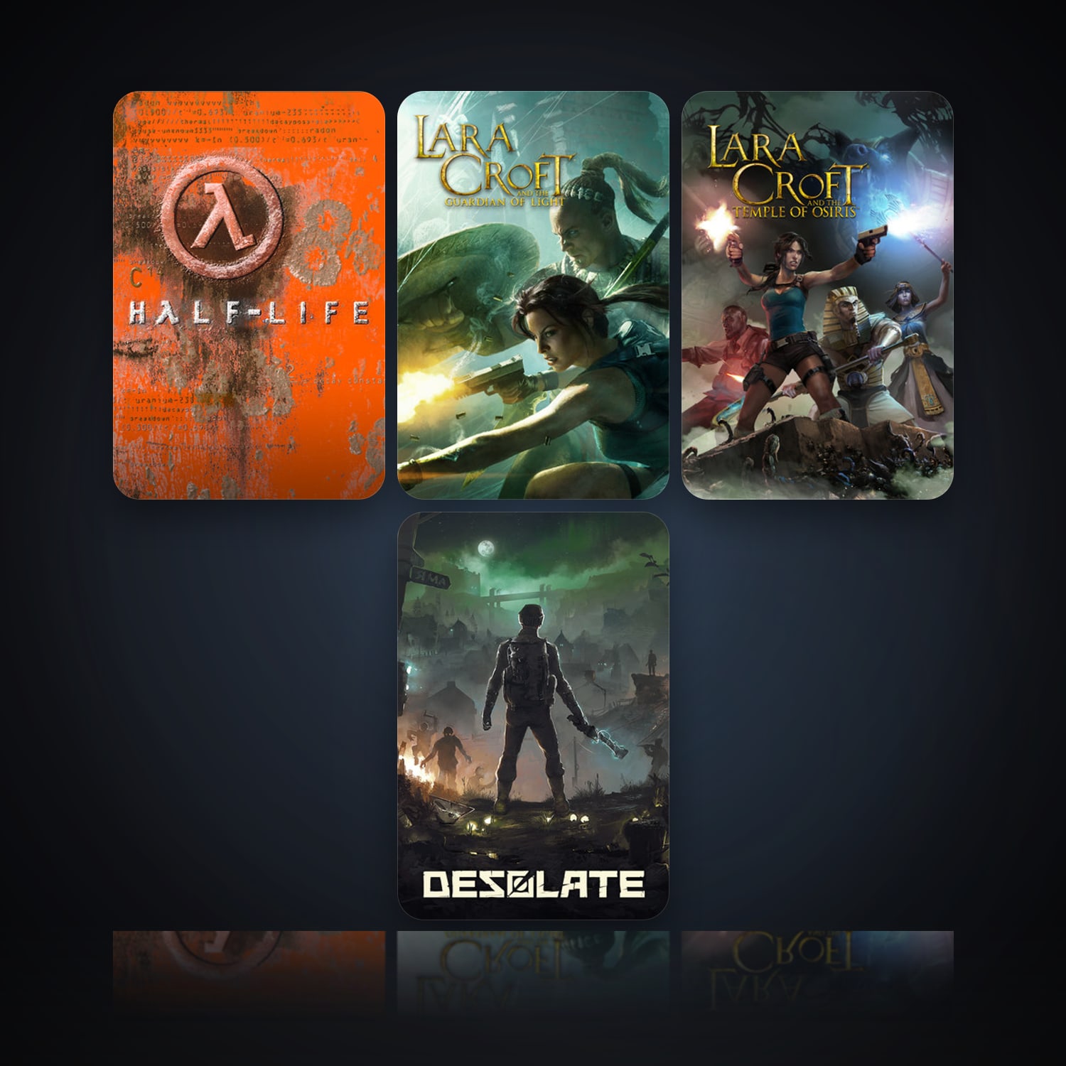 Half-Life & Lara Croft and the Guardian of Light — HabibiAccounts