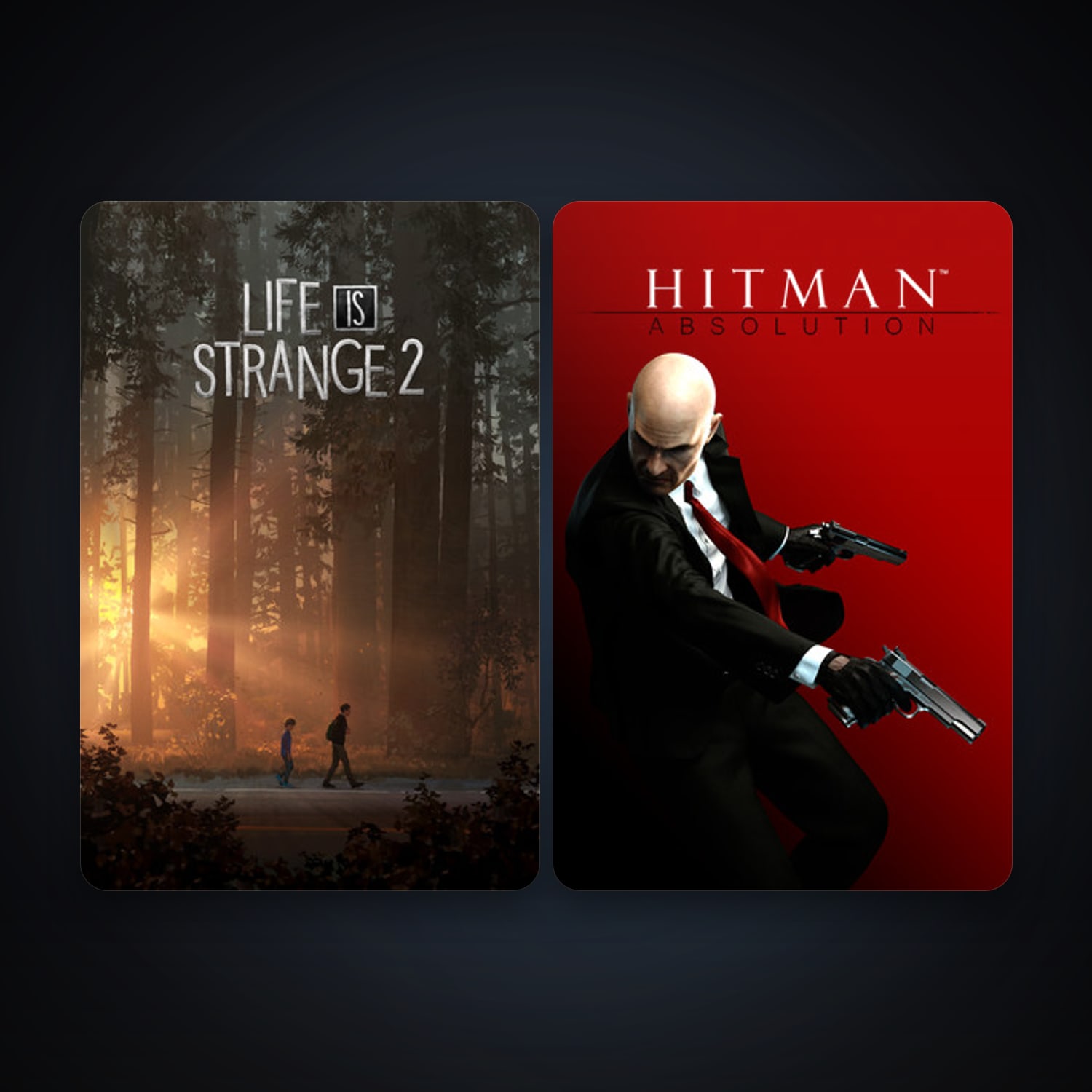 Hitman: Absolution + Life is Strange 2, 4 games, clean — HabibiAccounts