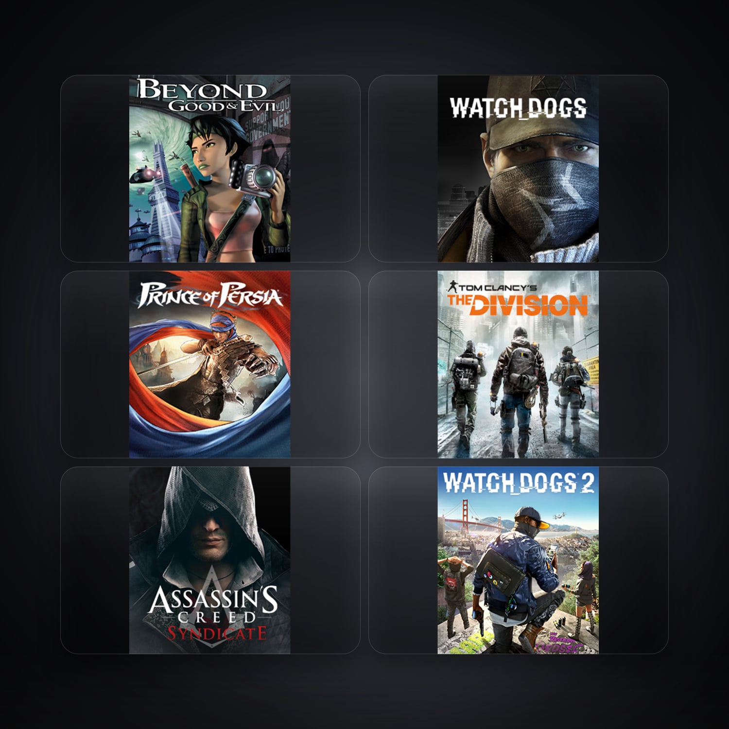 Beyond Good and Evil & Watch_Dogs | 9 Games — HabibiAccounts