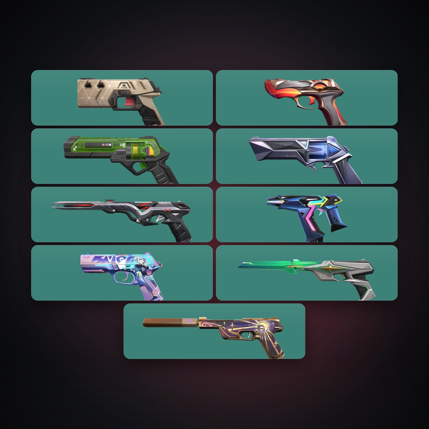 AP Gold 3 locker — 11 skins, lvl 198 — HabibiAccounts