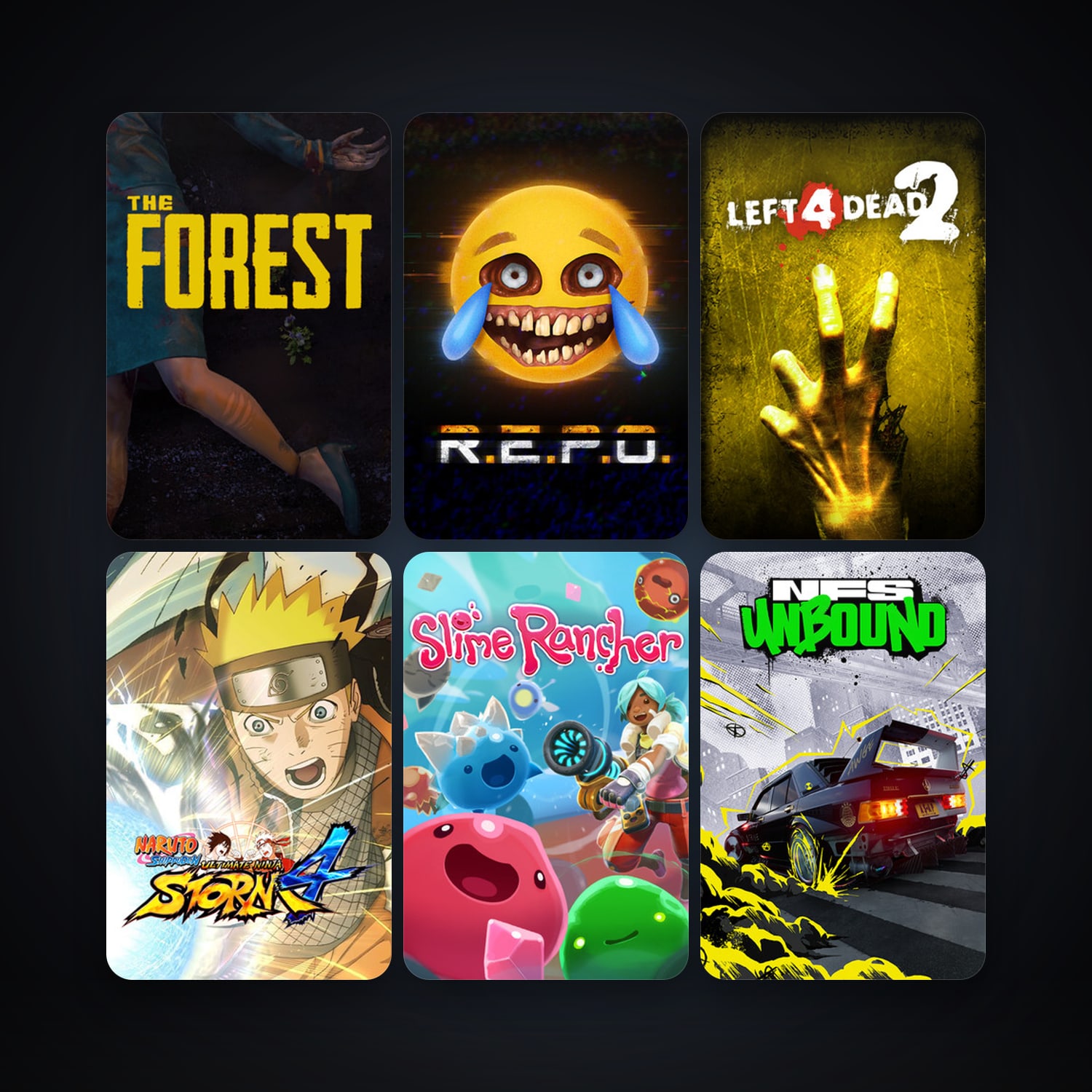 Left 4 Dead 2 + The Forest, 26 games, clean — HabibiAccounts