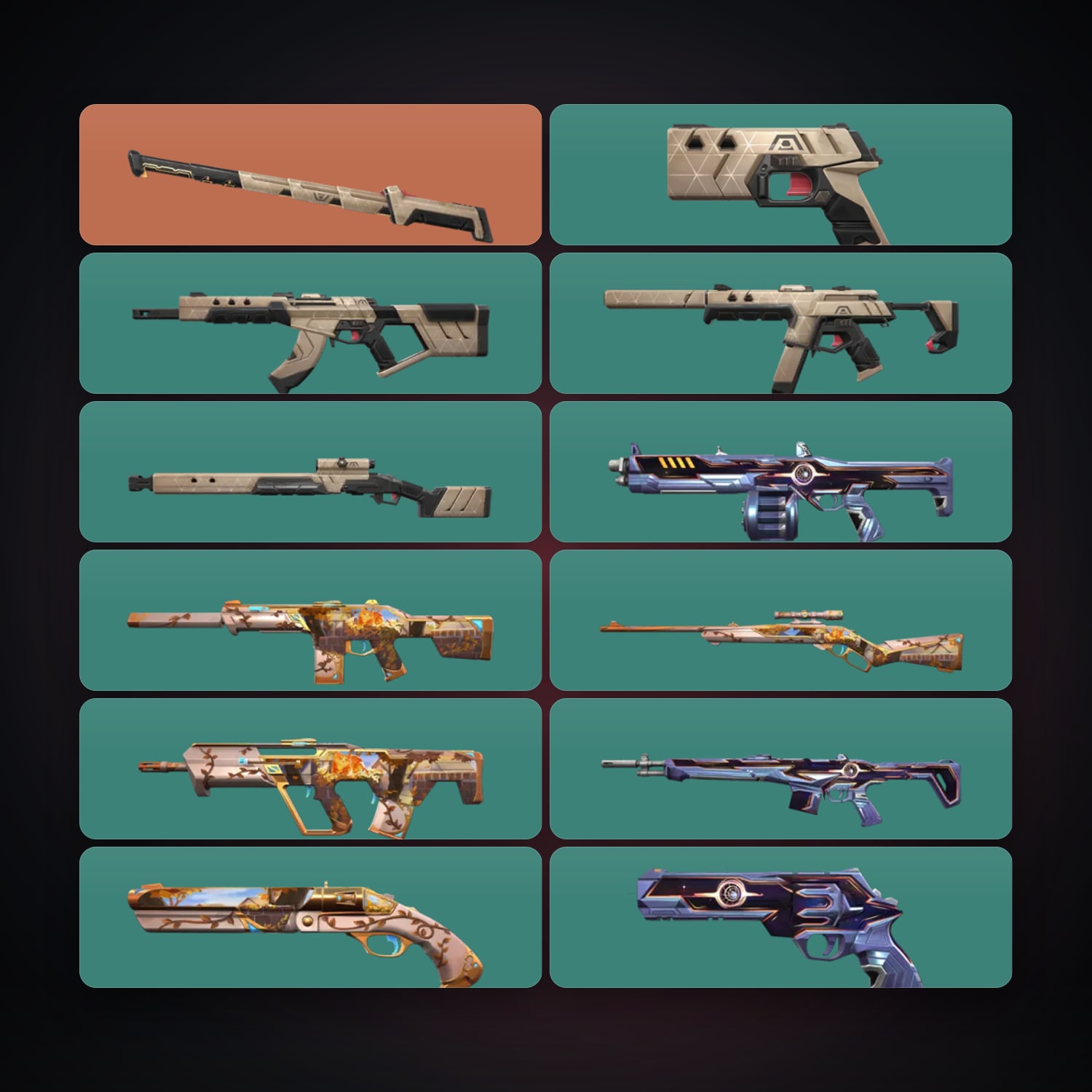 AP Gold 1 locker — 1 knives, 13 skins, lvl 64 — HabibiAccounts