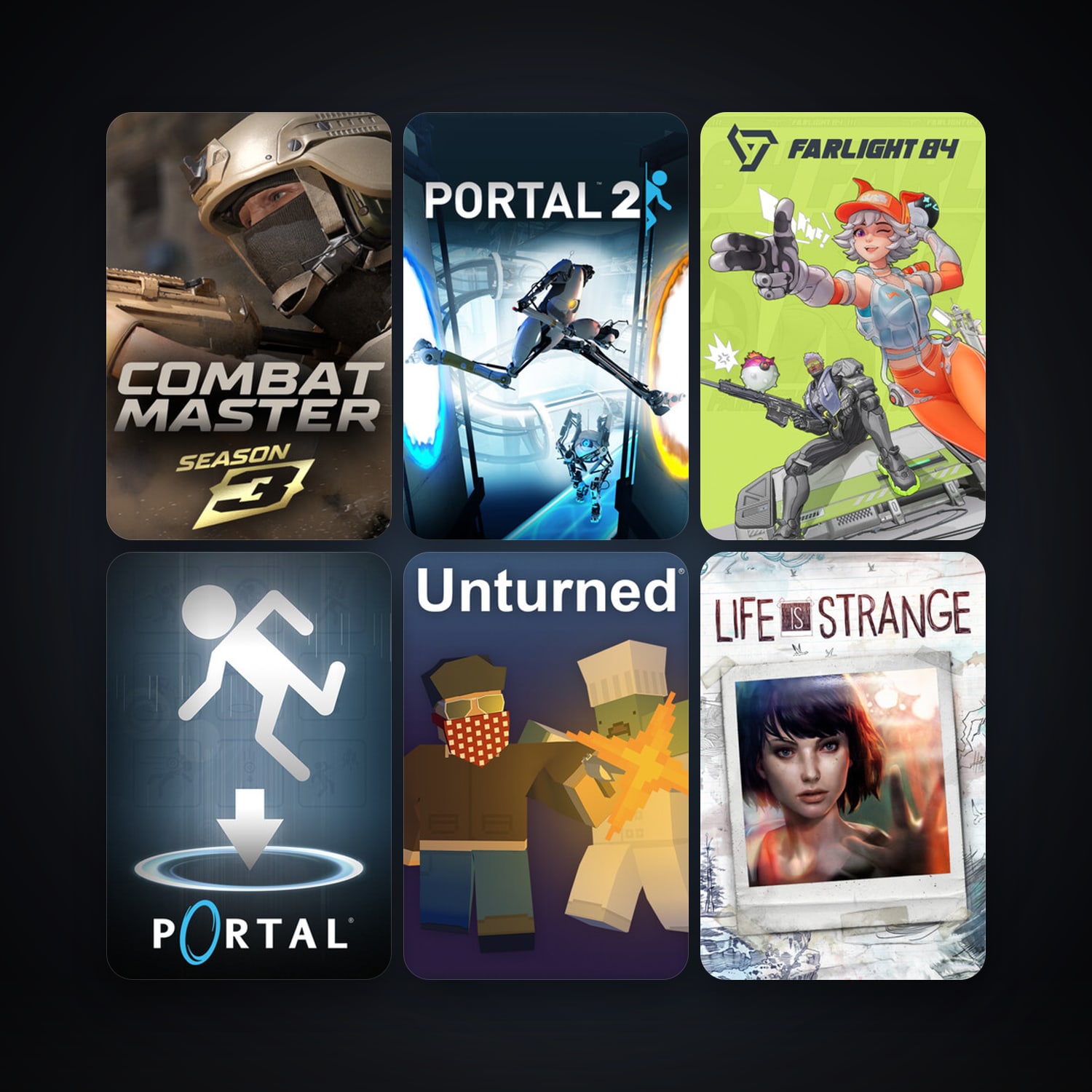 Portal + Portal 2, 31 games, clean — HabibiAccounts